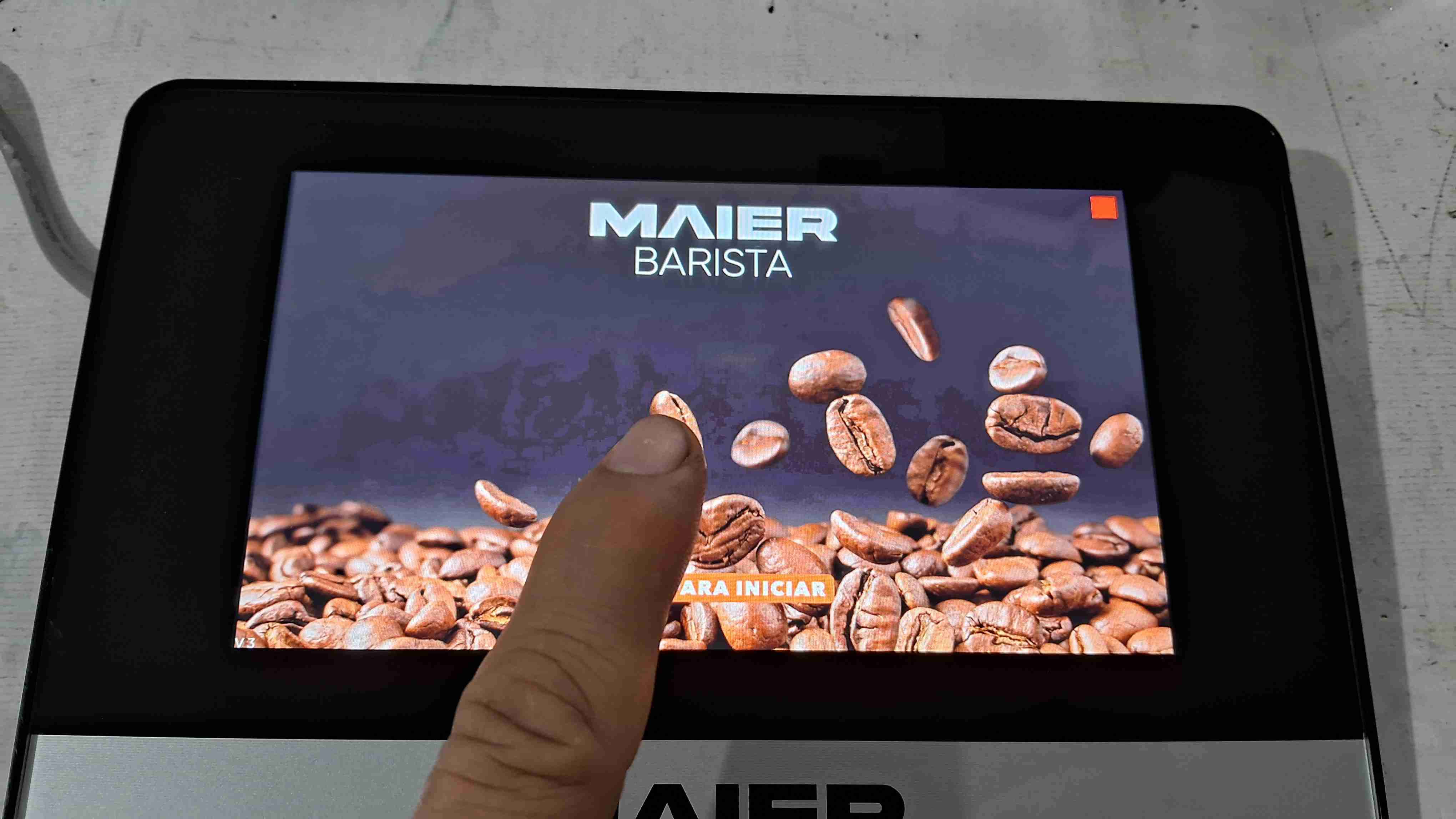 Pantalla Touch Cafetera Maier Barista MB900 - 4