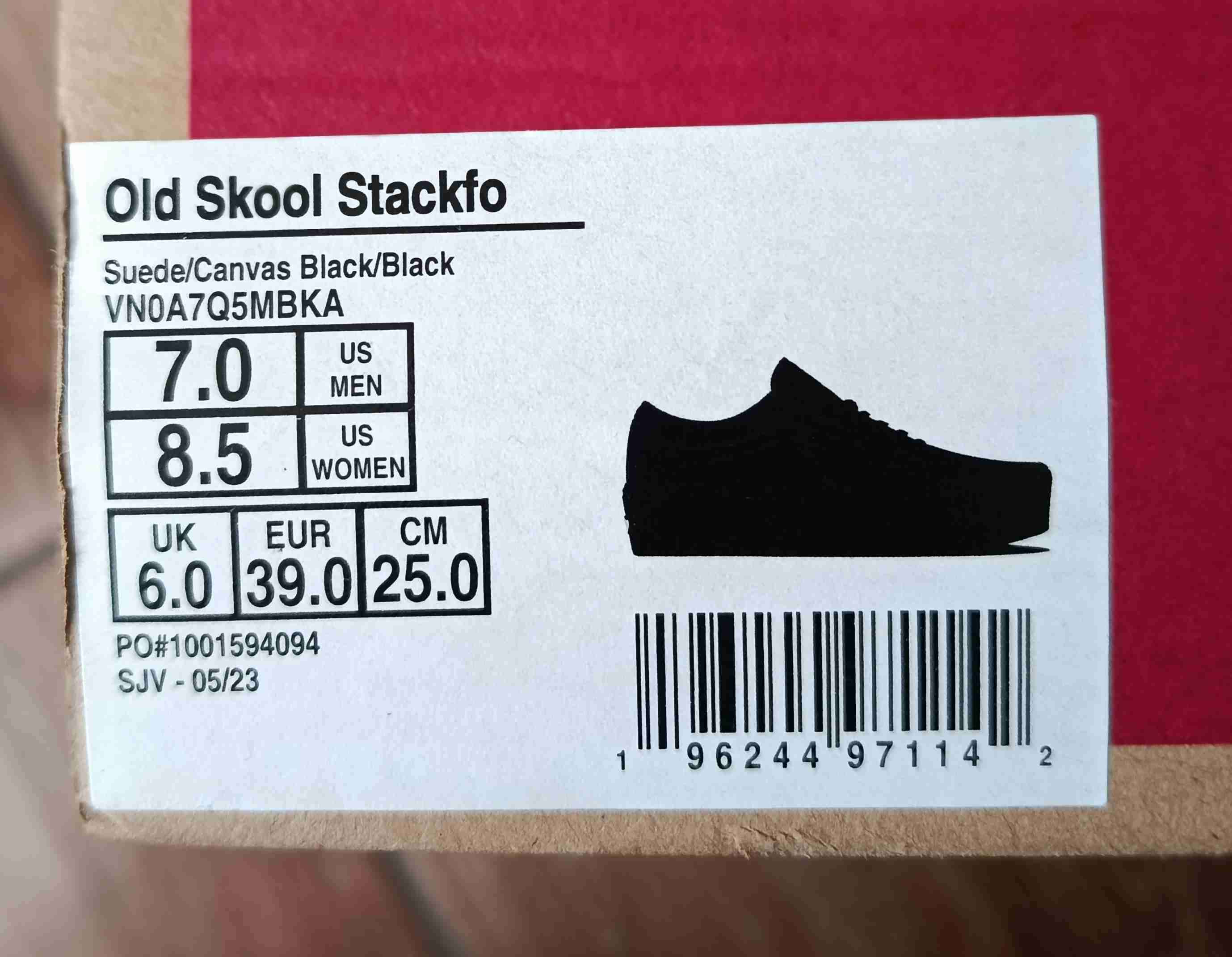 Zapatillas Vans negras talla 39 - 4