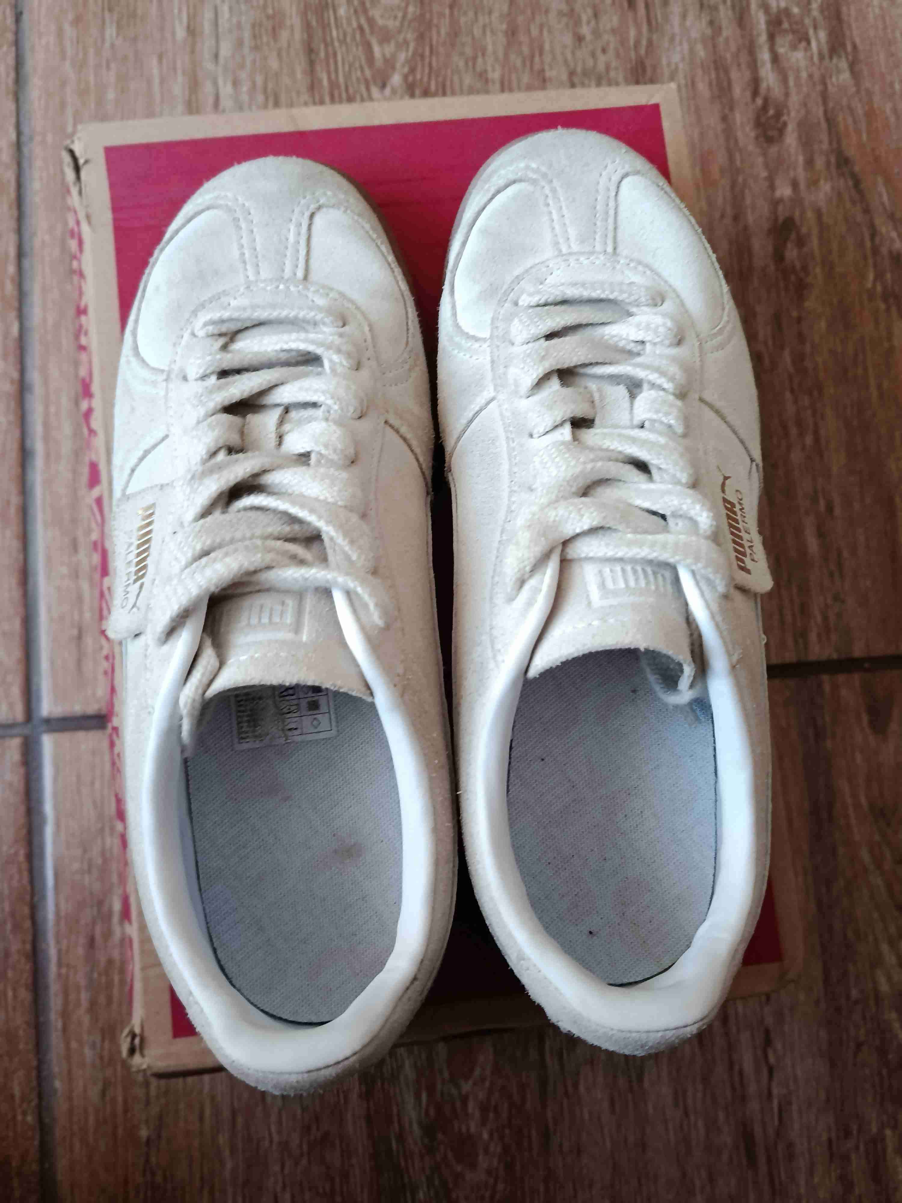 Zapatillas Puma Palermo blancas - miniatura 2