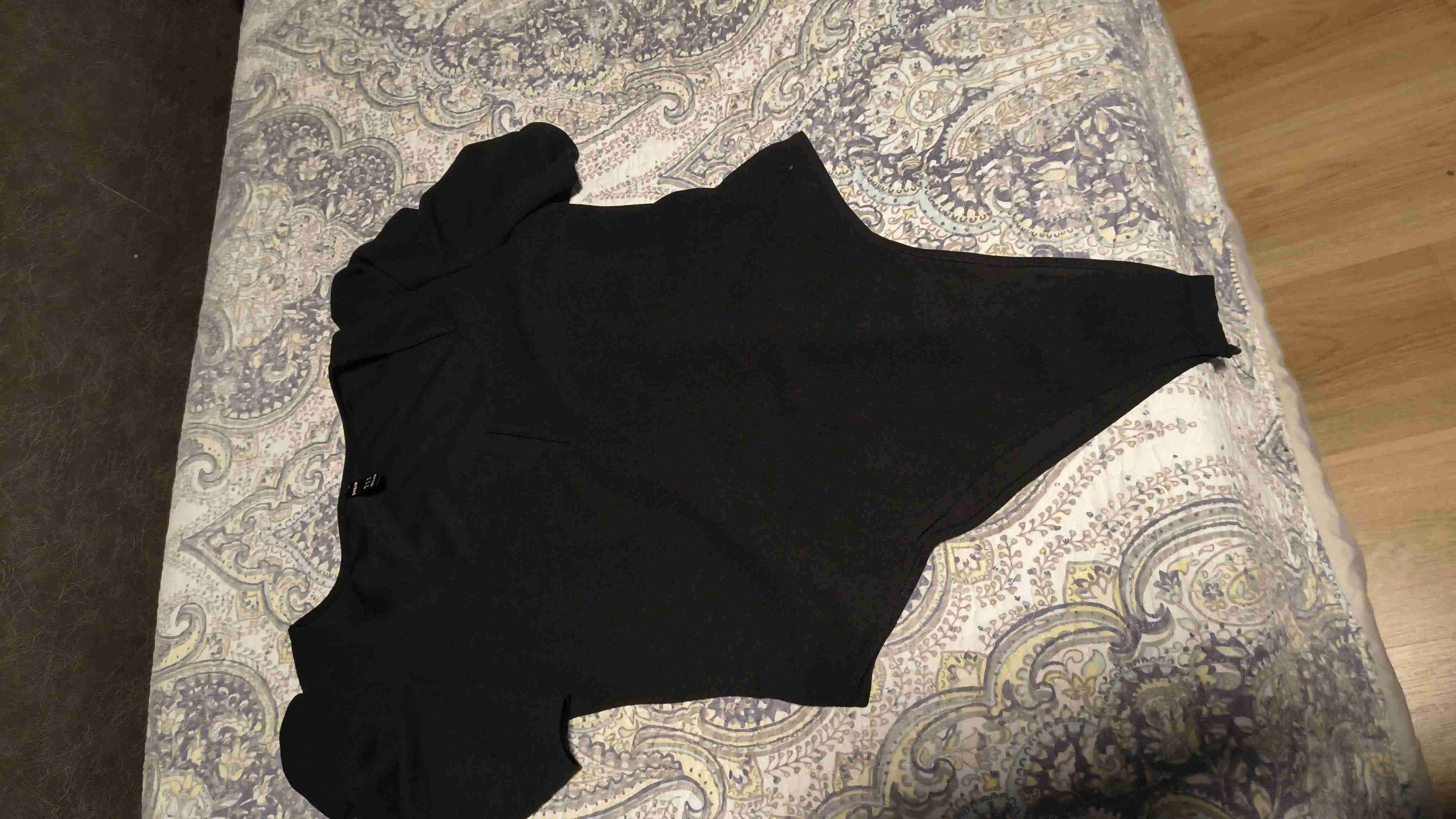 Suéter cuello alto café claro talla única otoño-in - miniatura 3