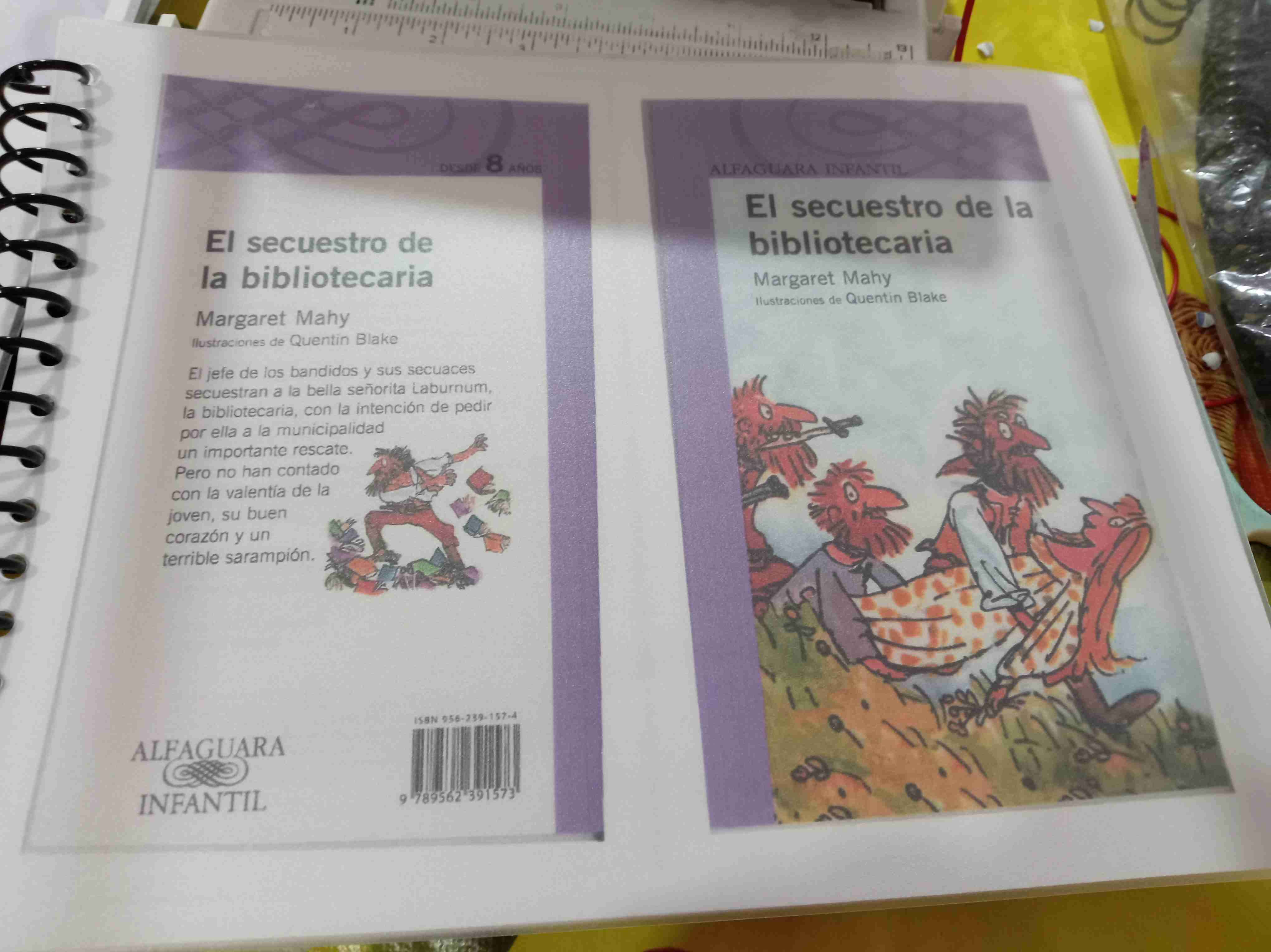 Libro El secuestro de la bibliotecaria