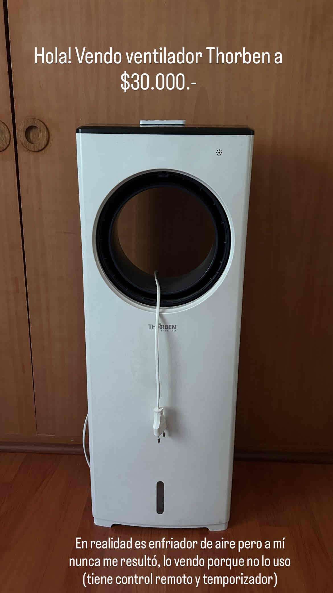 Ventilador Thorben blanco