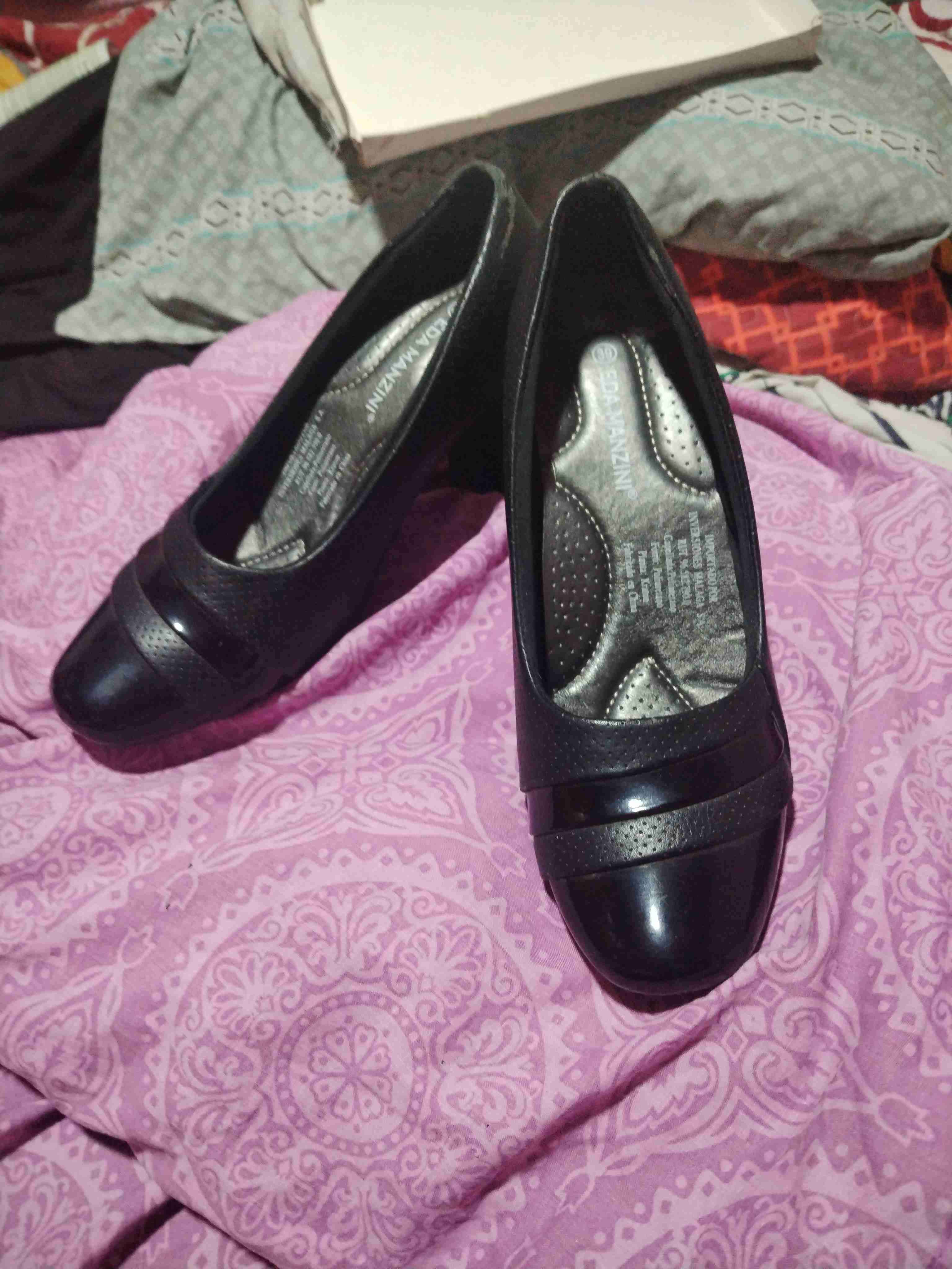 Zapatos de tacón negro EDA MAZZINI - miniatura 4