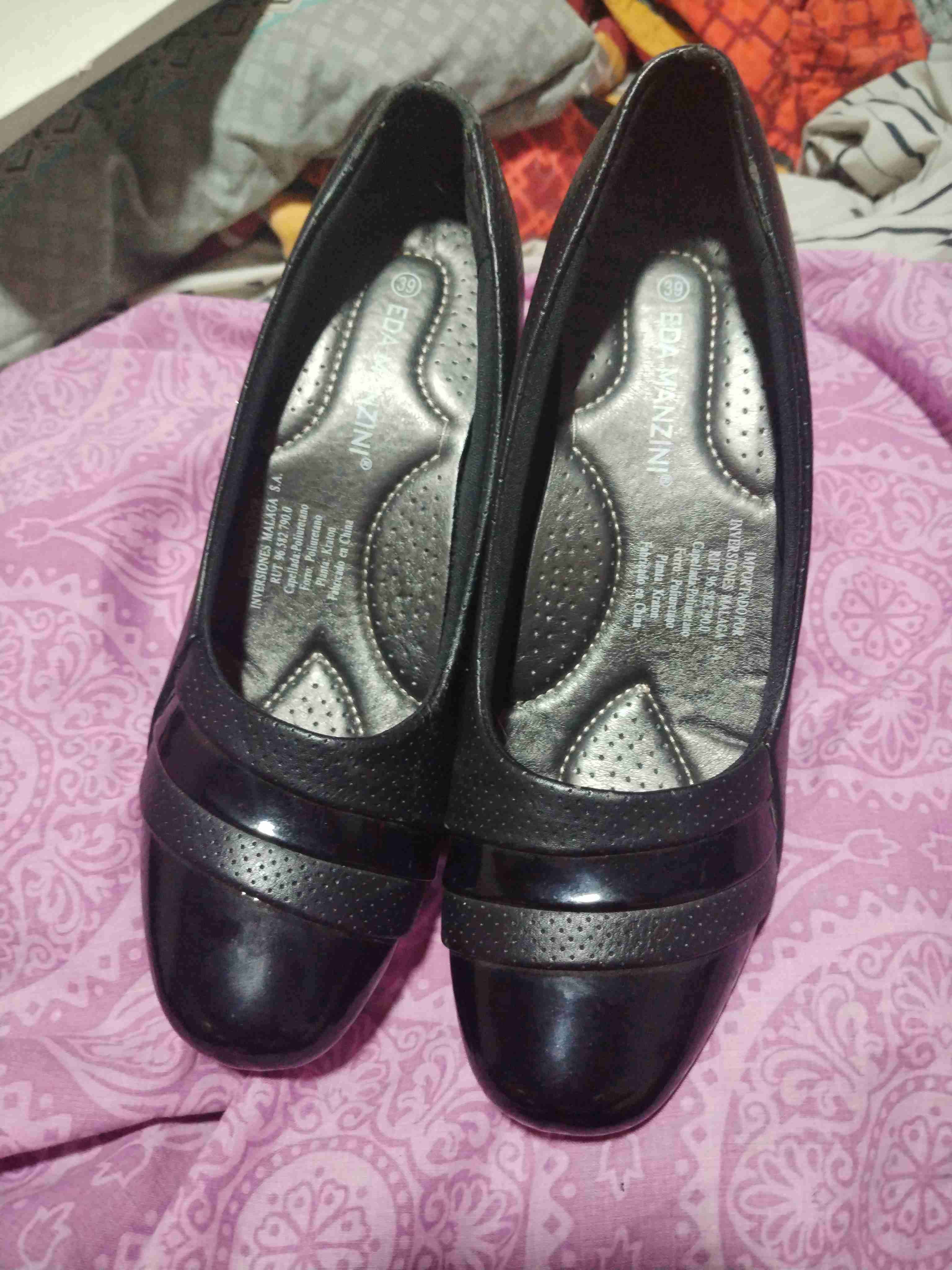 Zapatos de tacón negro EDA MAZZINI - miniatura 5