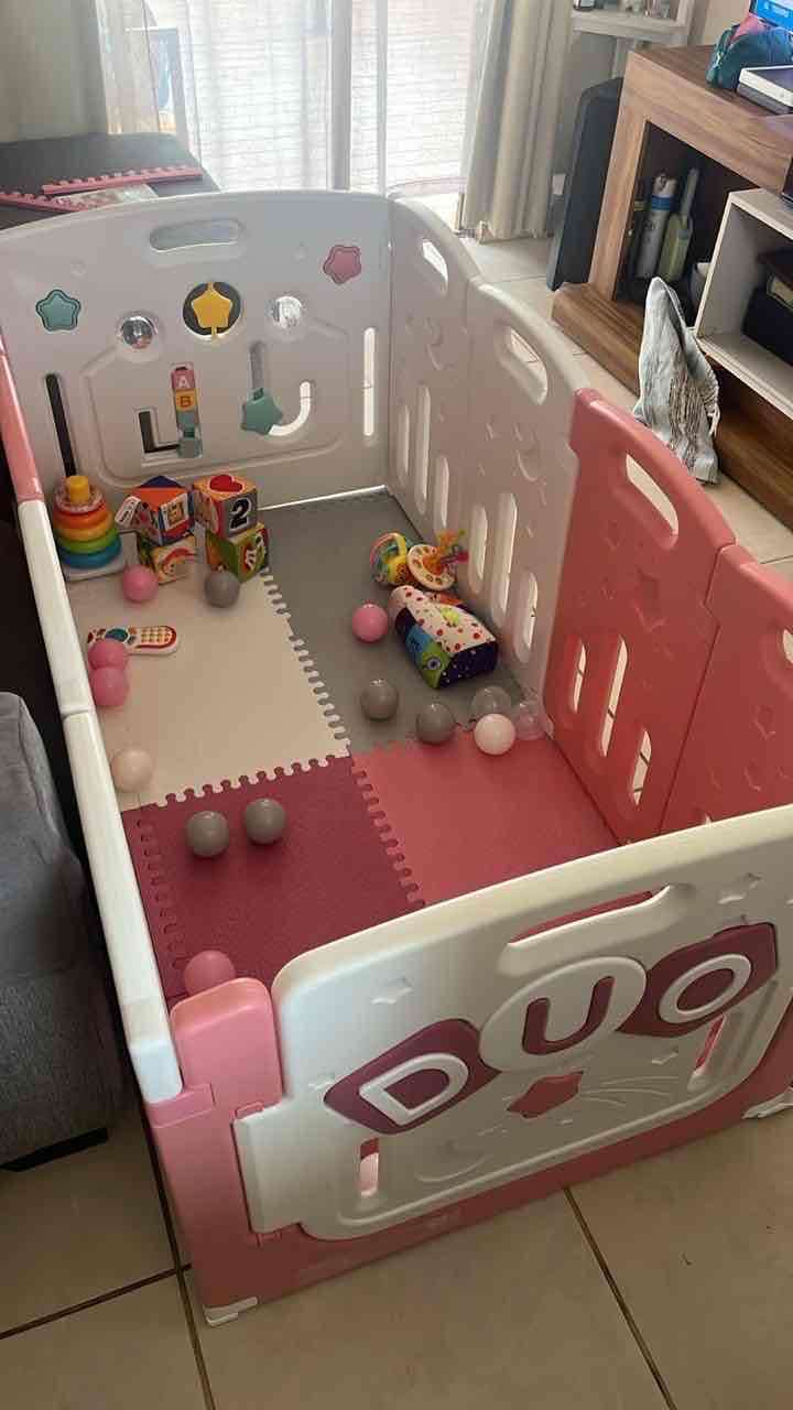 Corral bebé Duo Pink - miniatura 2