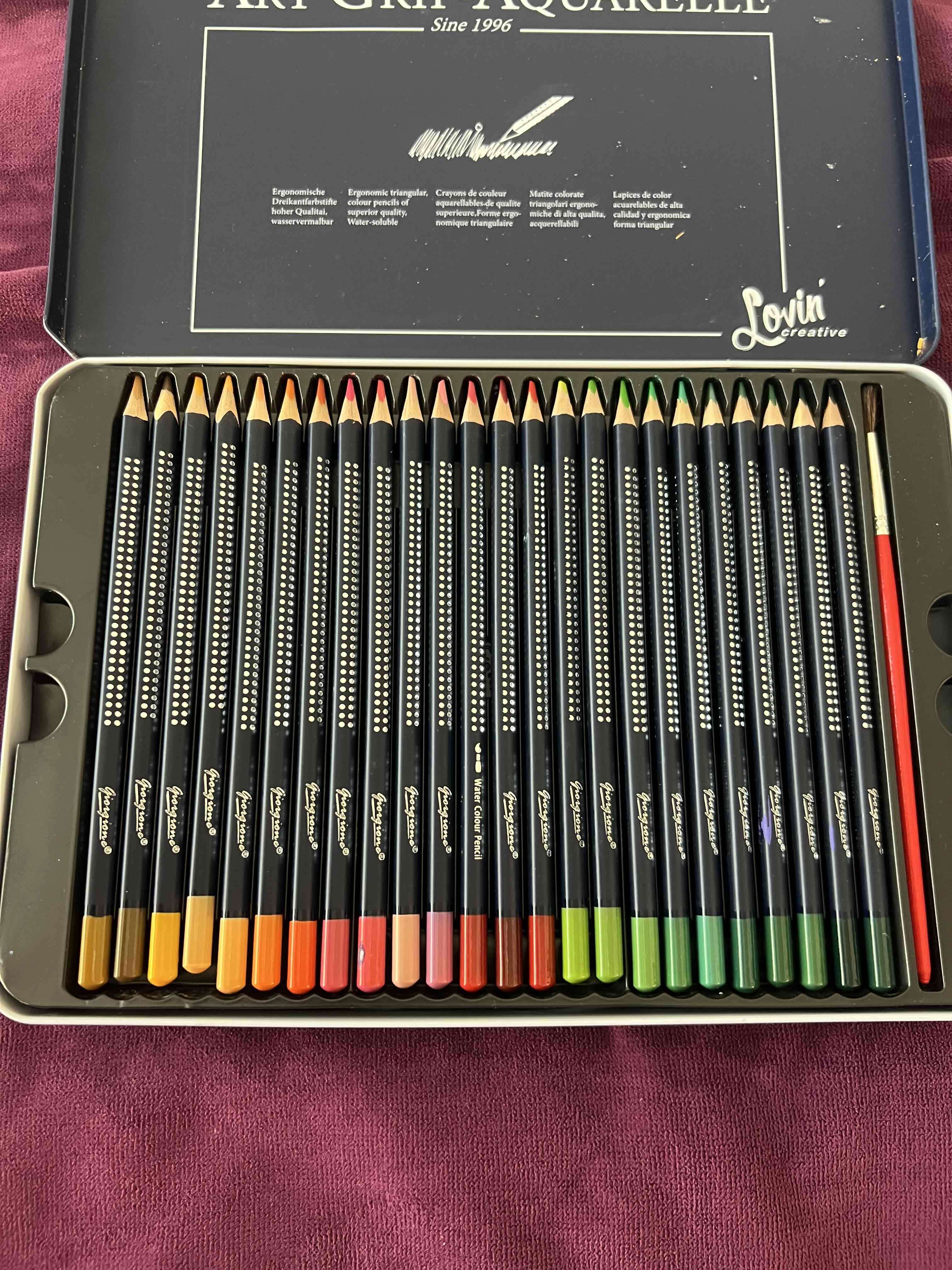 Set de lápices acuarelables 48 colores - 1