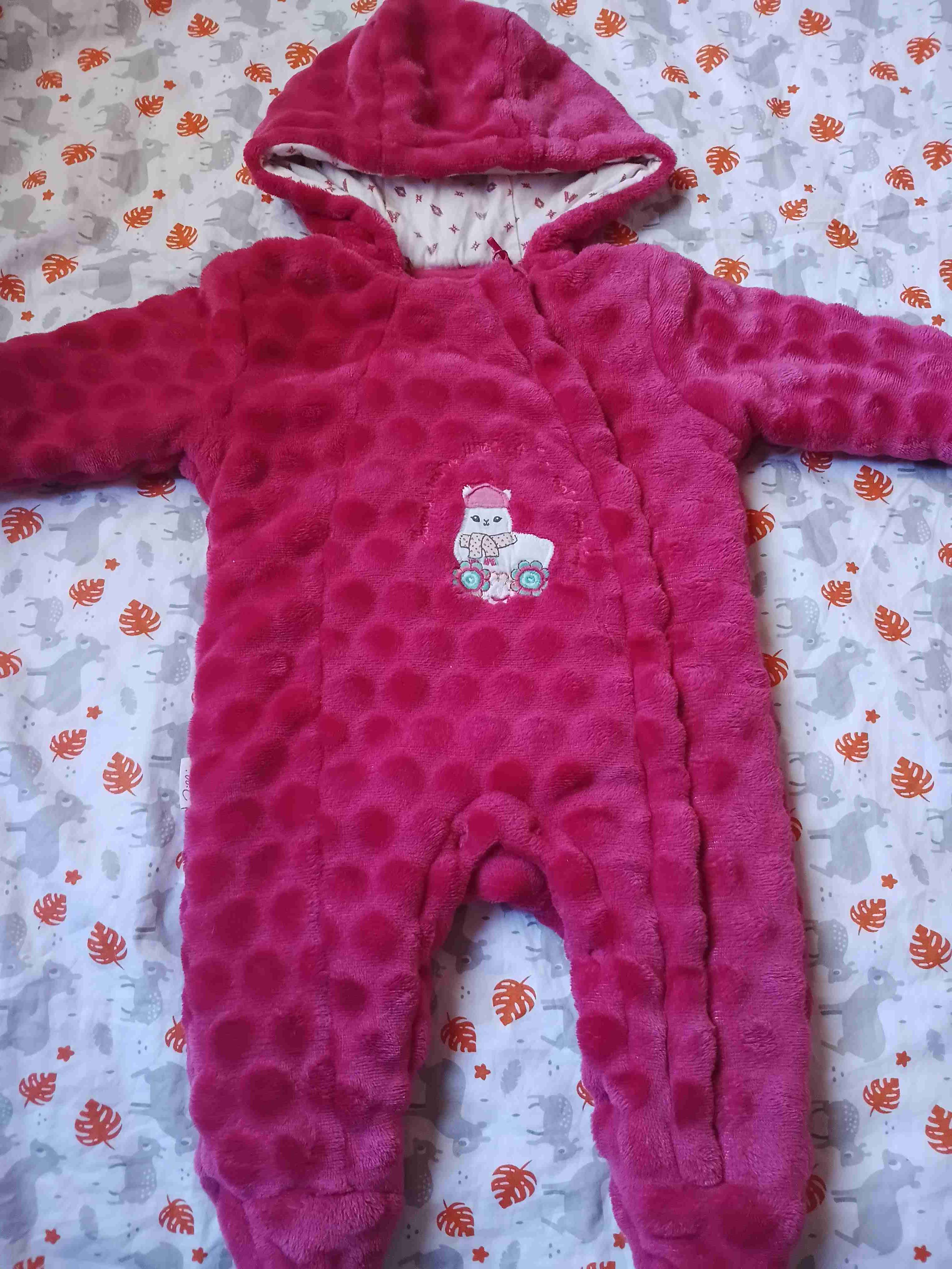 Osito enterito Pillín para bebé talla 0 a 3 meses - 1