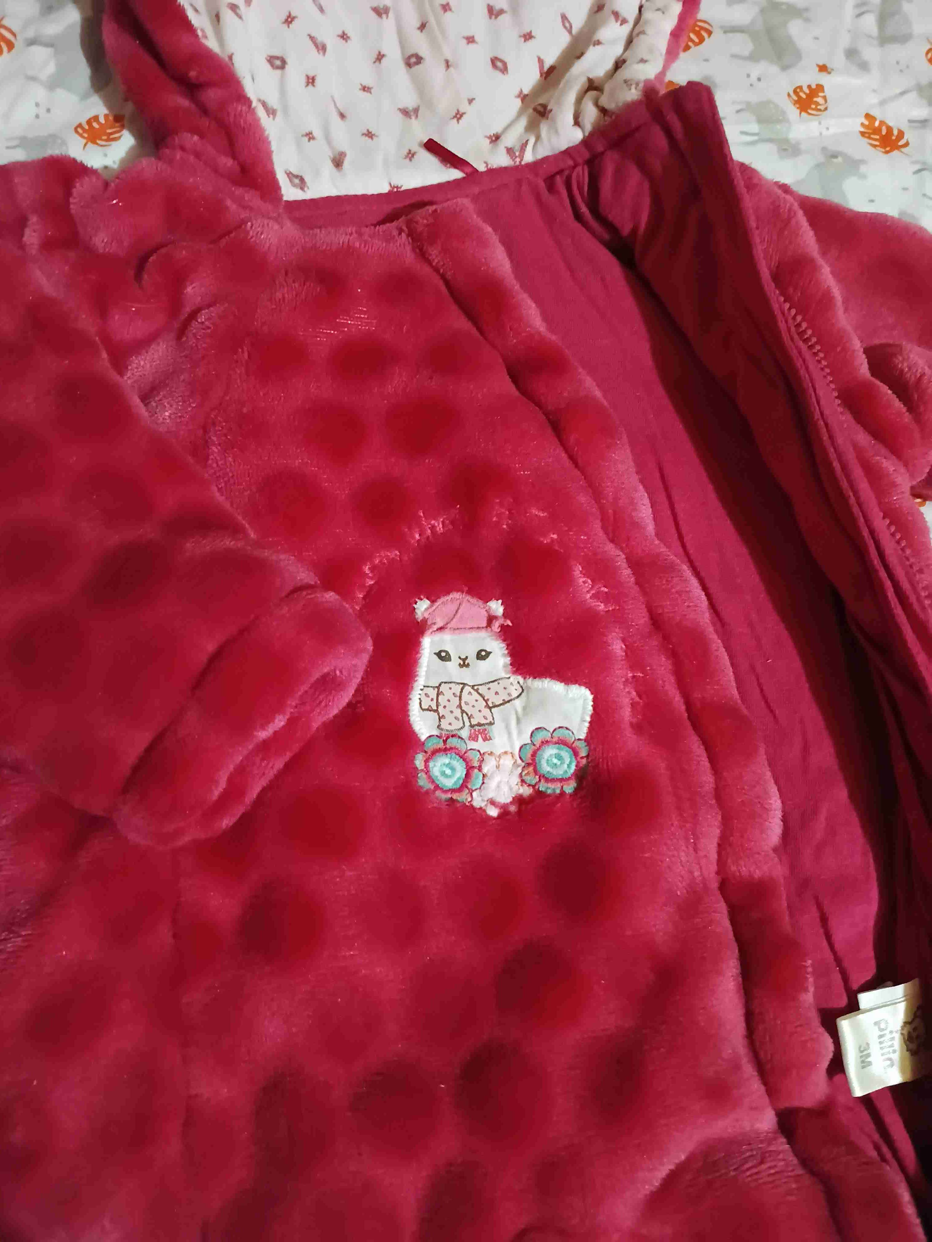 Osito enterito Pillín para bebé talla 0 a 3 meses - 3