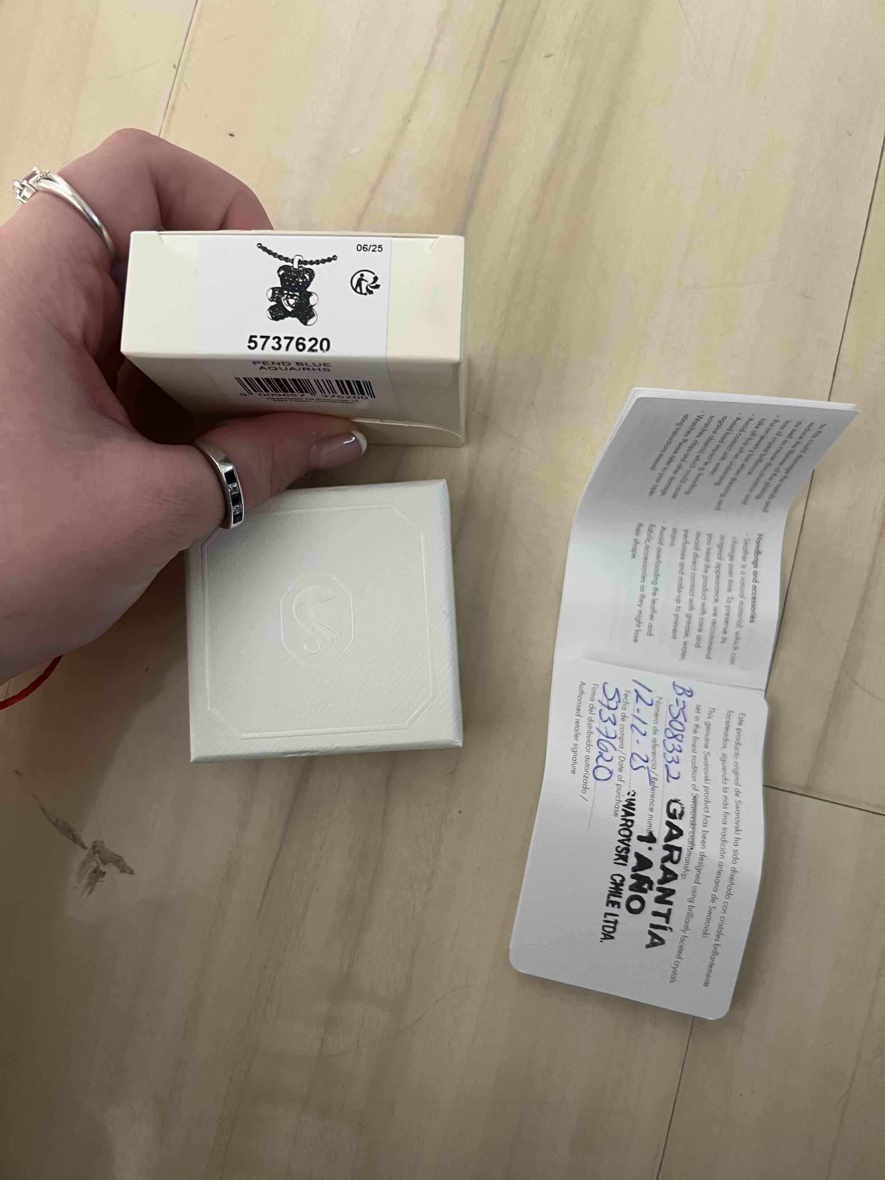 Colgante oso Swarovski - miniatura 3