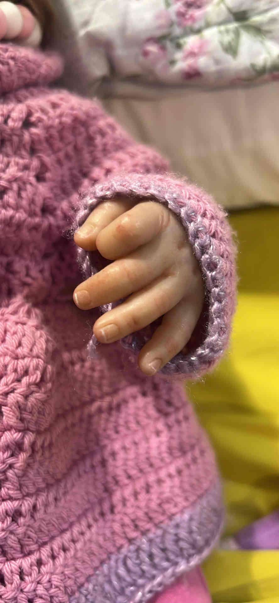 Muñeca Reborn con chupete - 3