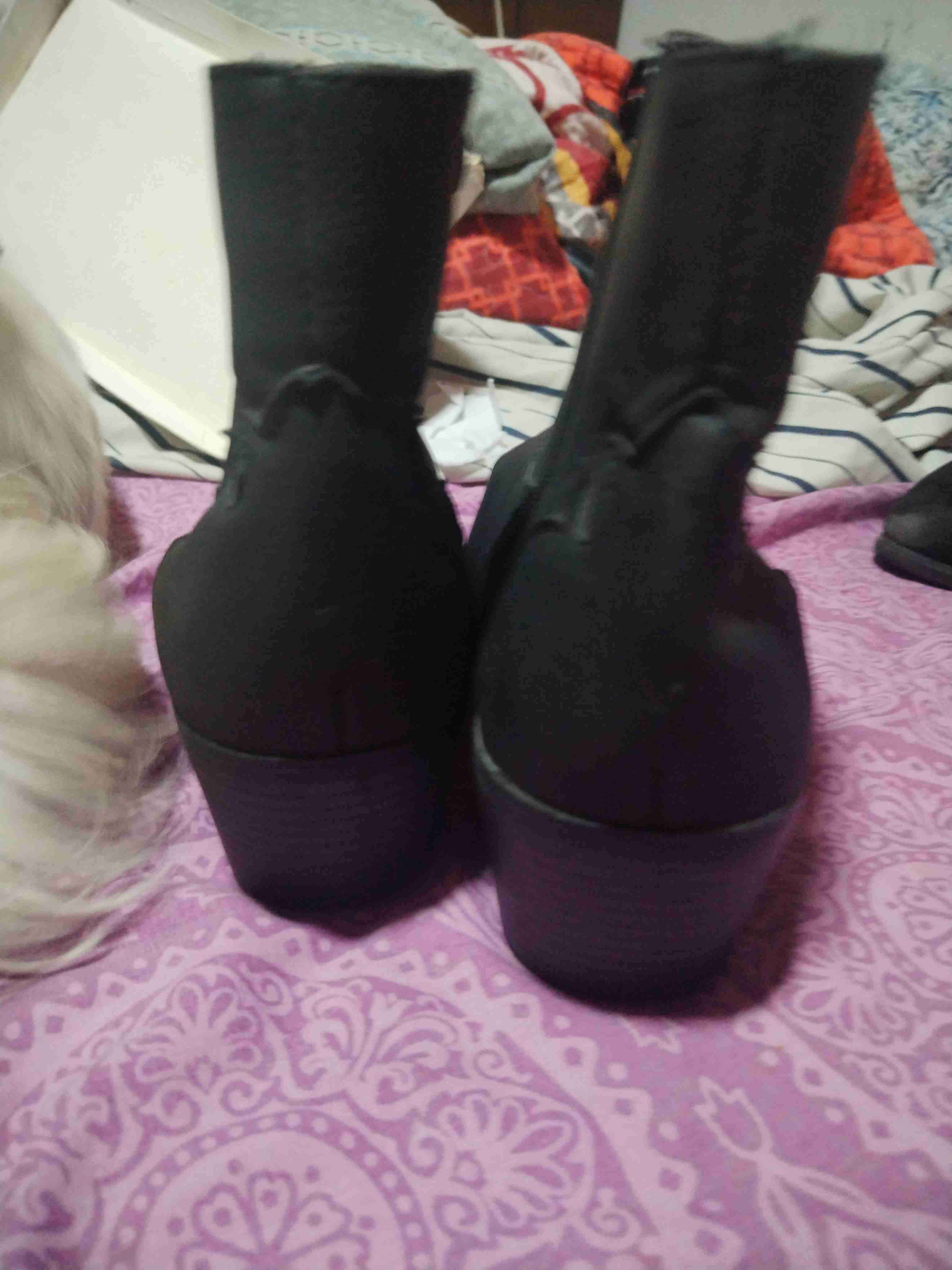 Botines negros de cuero - miniatura 3