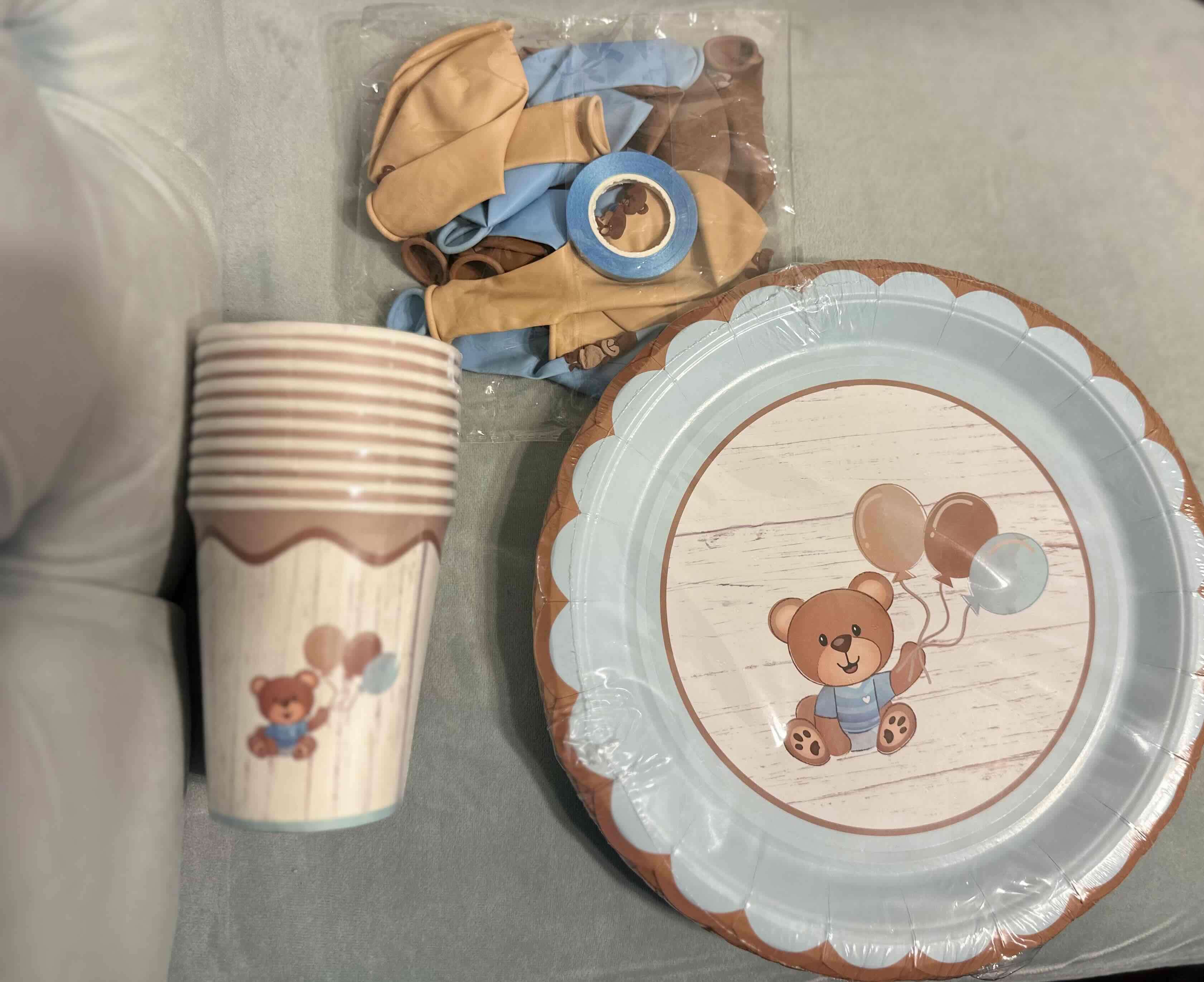 Set baby shower o cumple infantil ositos - 1