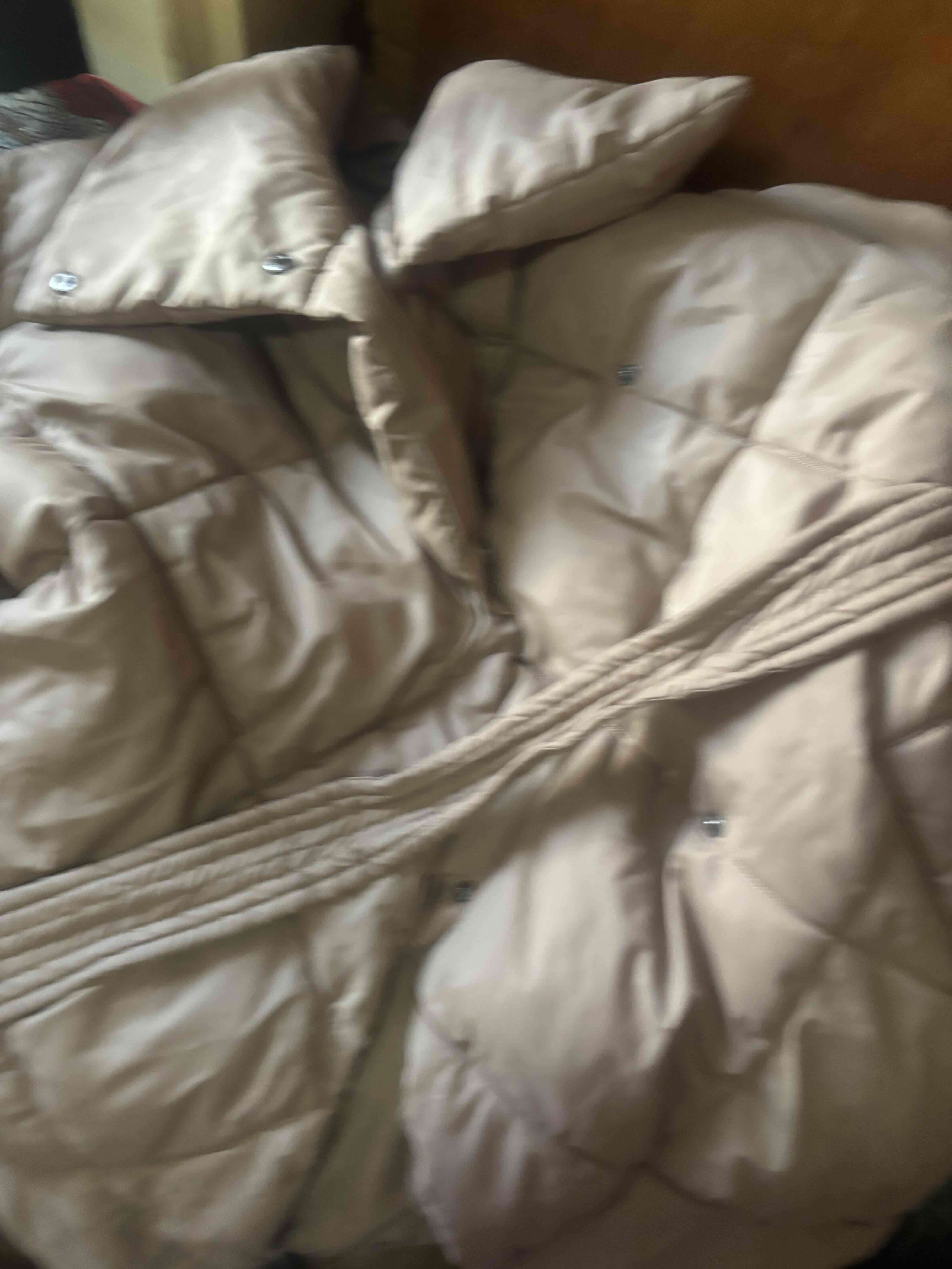 Chaqueta de invierno acolchada beige - 2