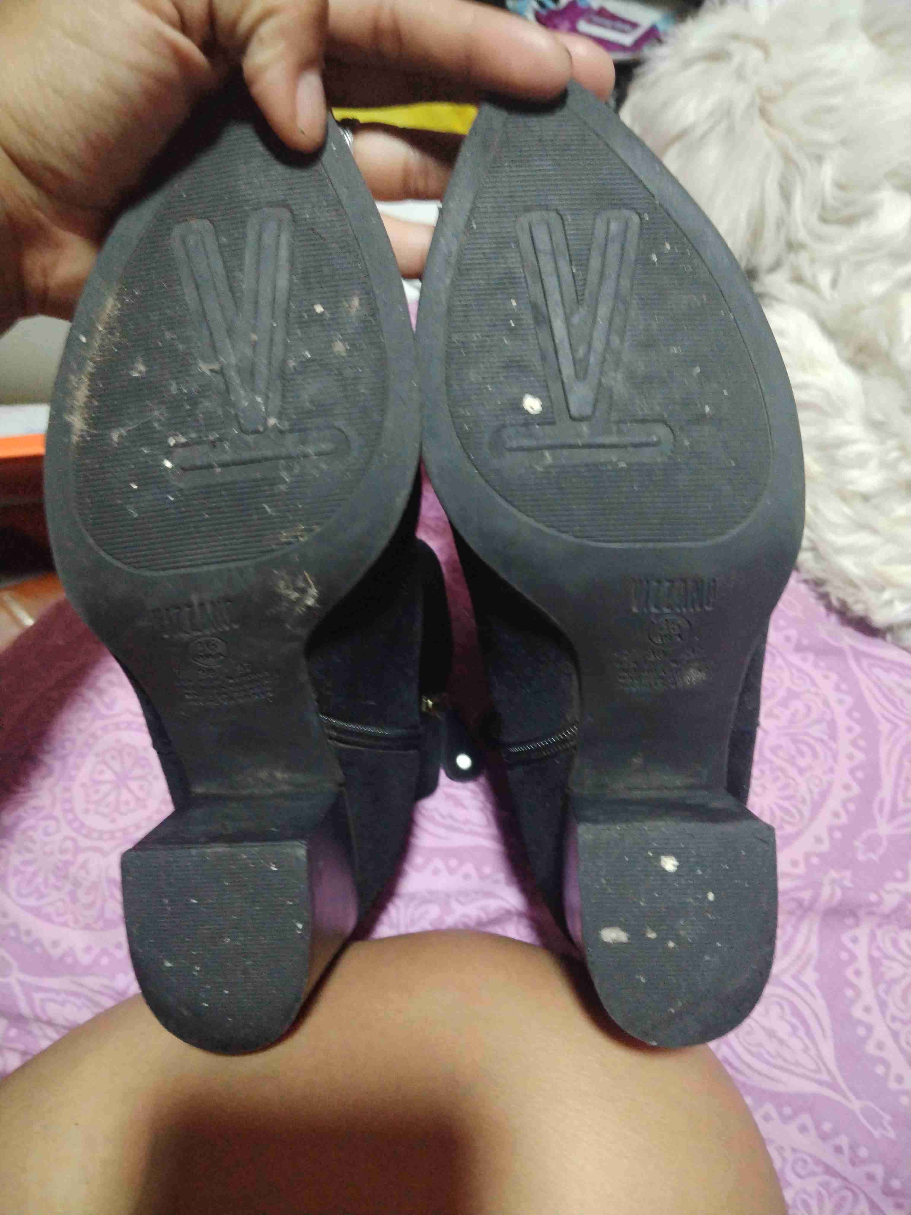 Botines negros de gamuza - 4