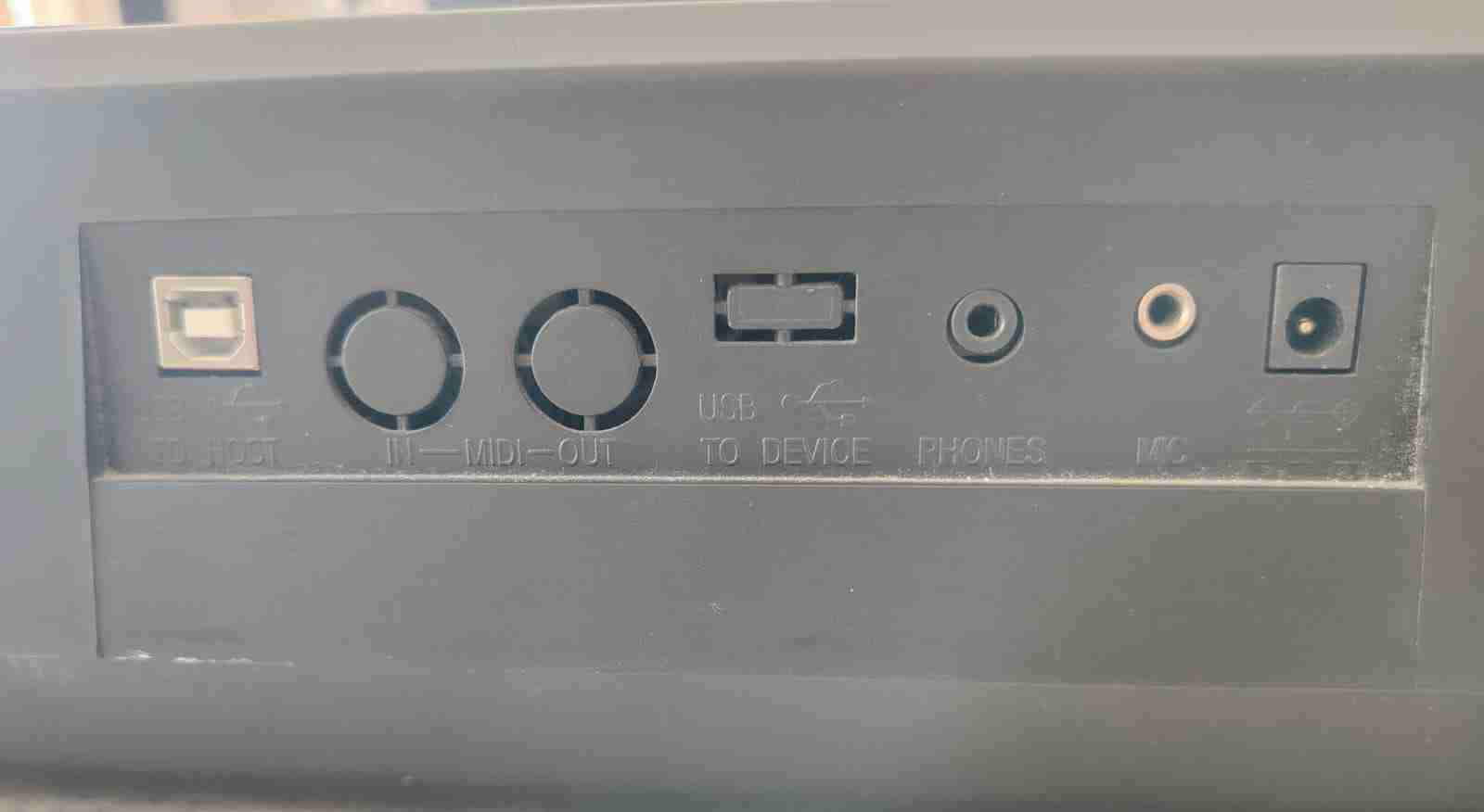 Teclado electrónico con soporte - 4