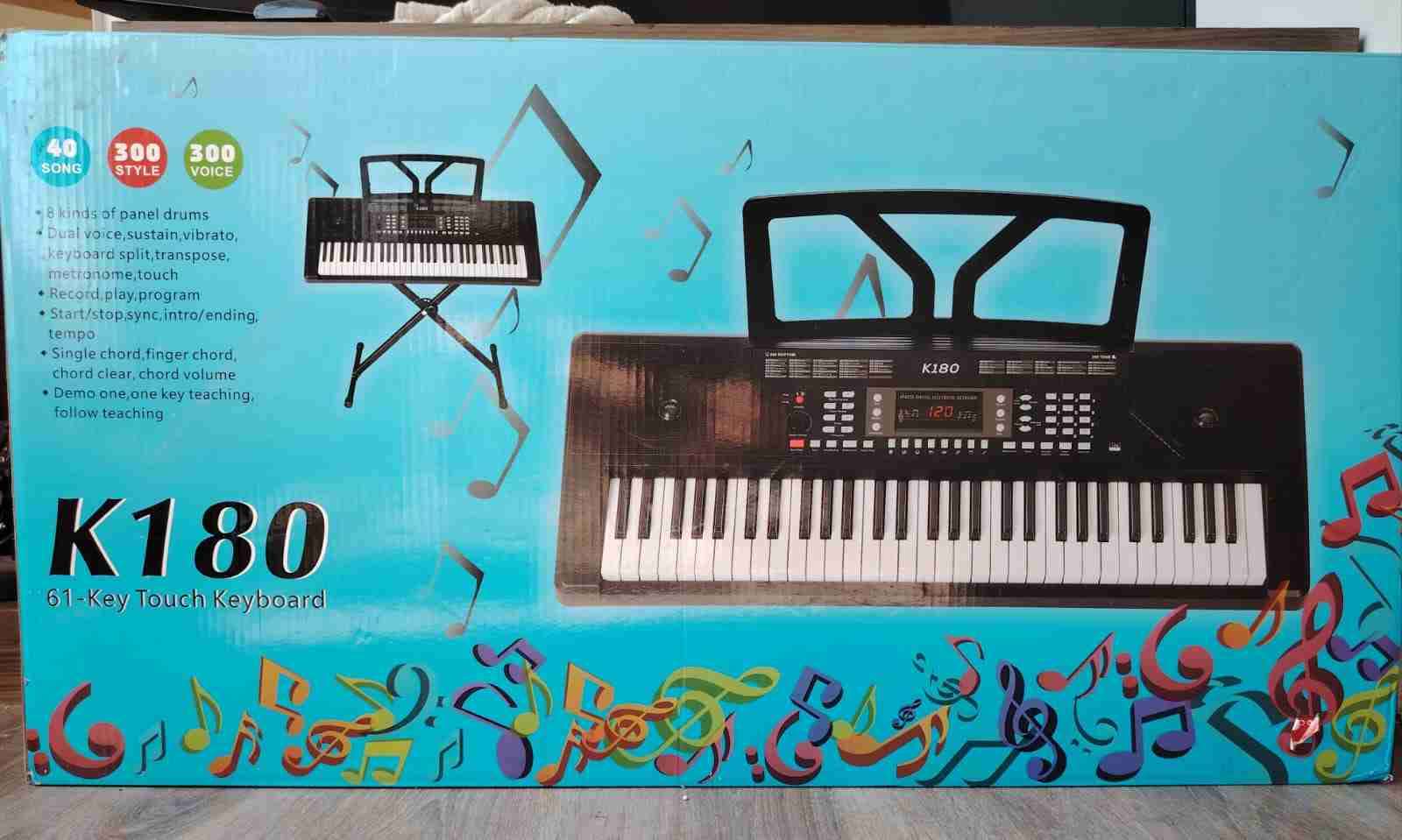 Teclado electrónico con soporte - 5