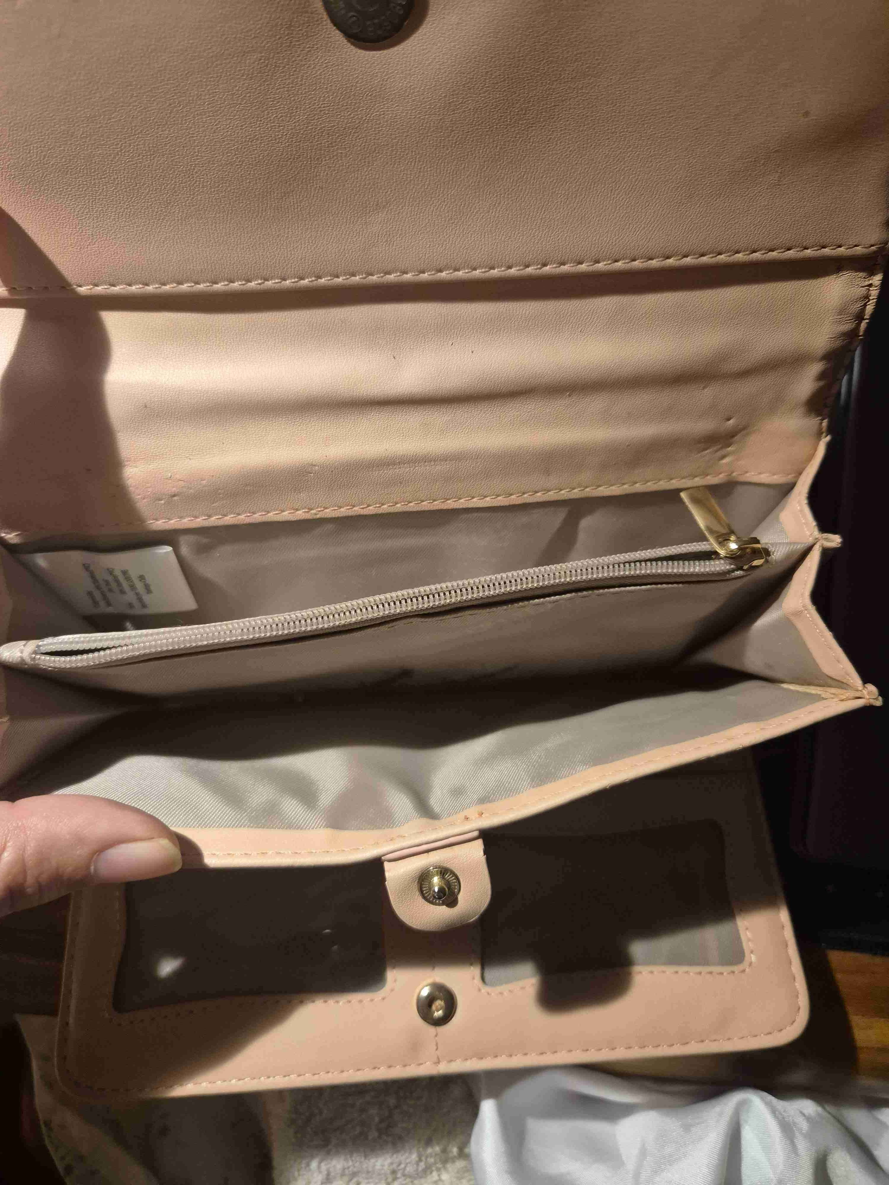 Billetera rosada amplia - 3