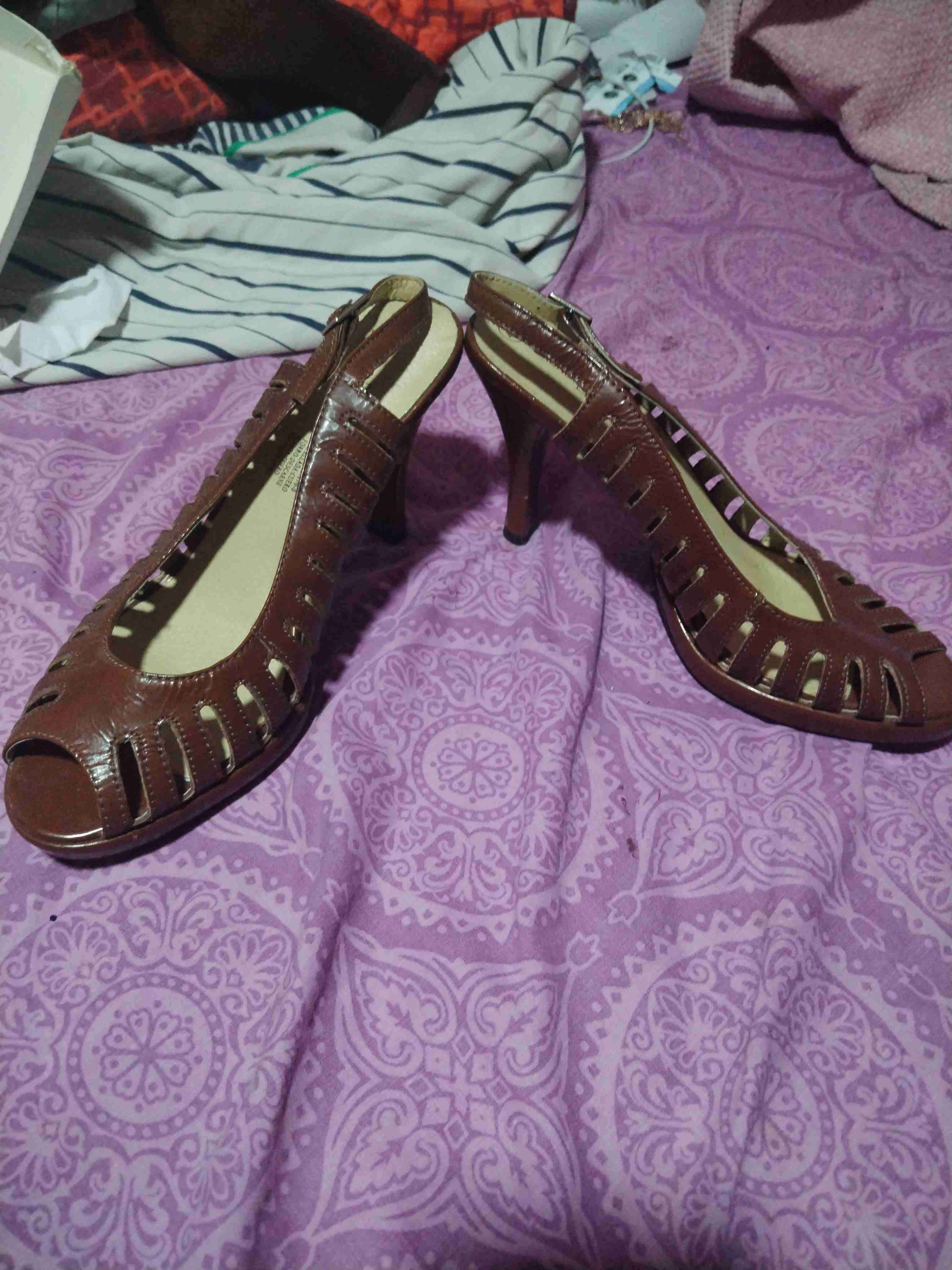 Sandalias café de mujer - 3