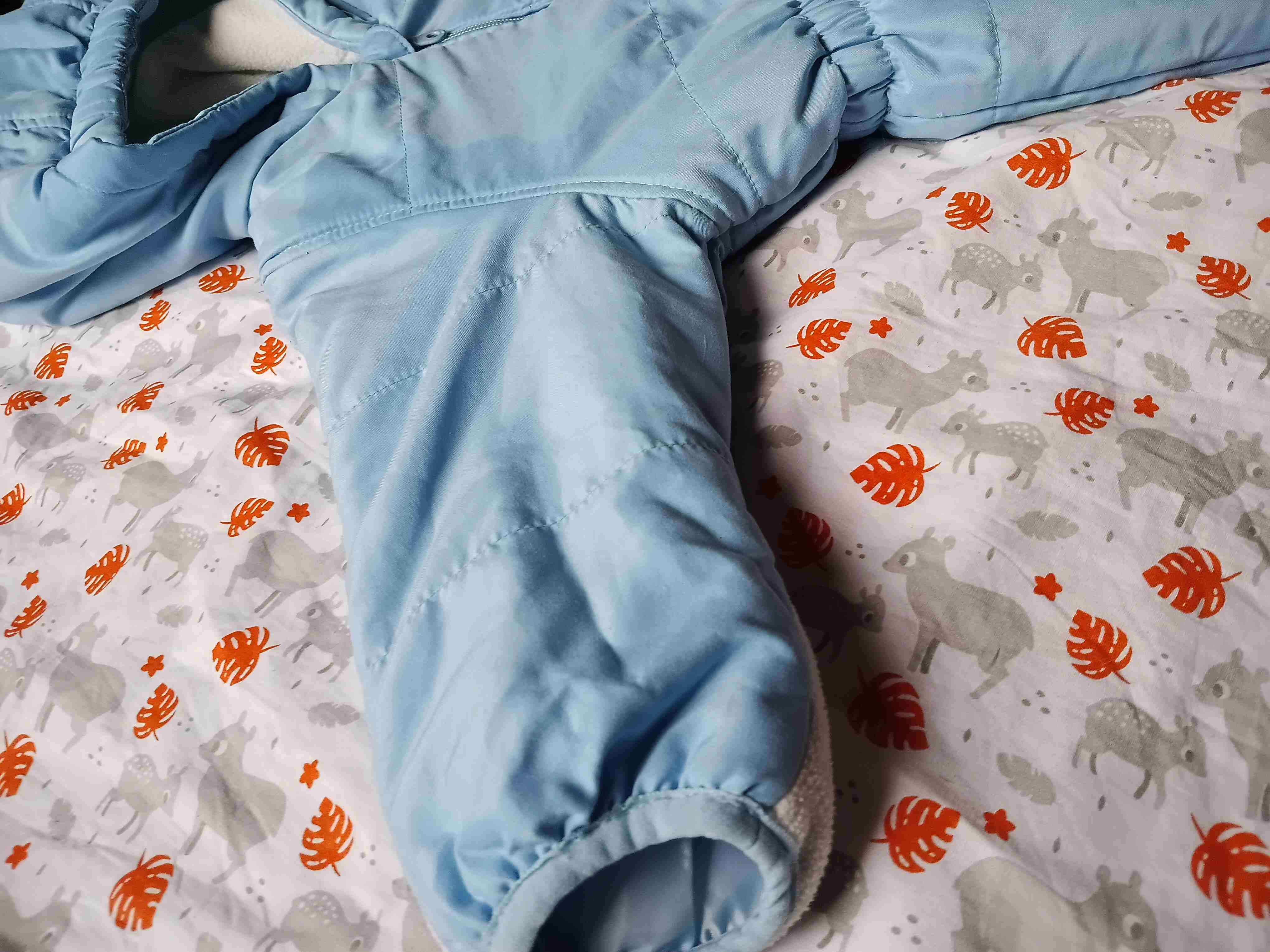 Enterito con chiporro para bebé talla 9 a 12 meses - 3