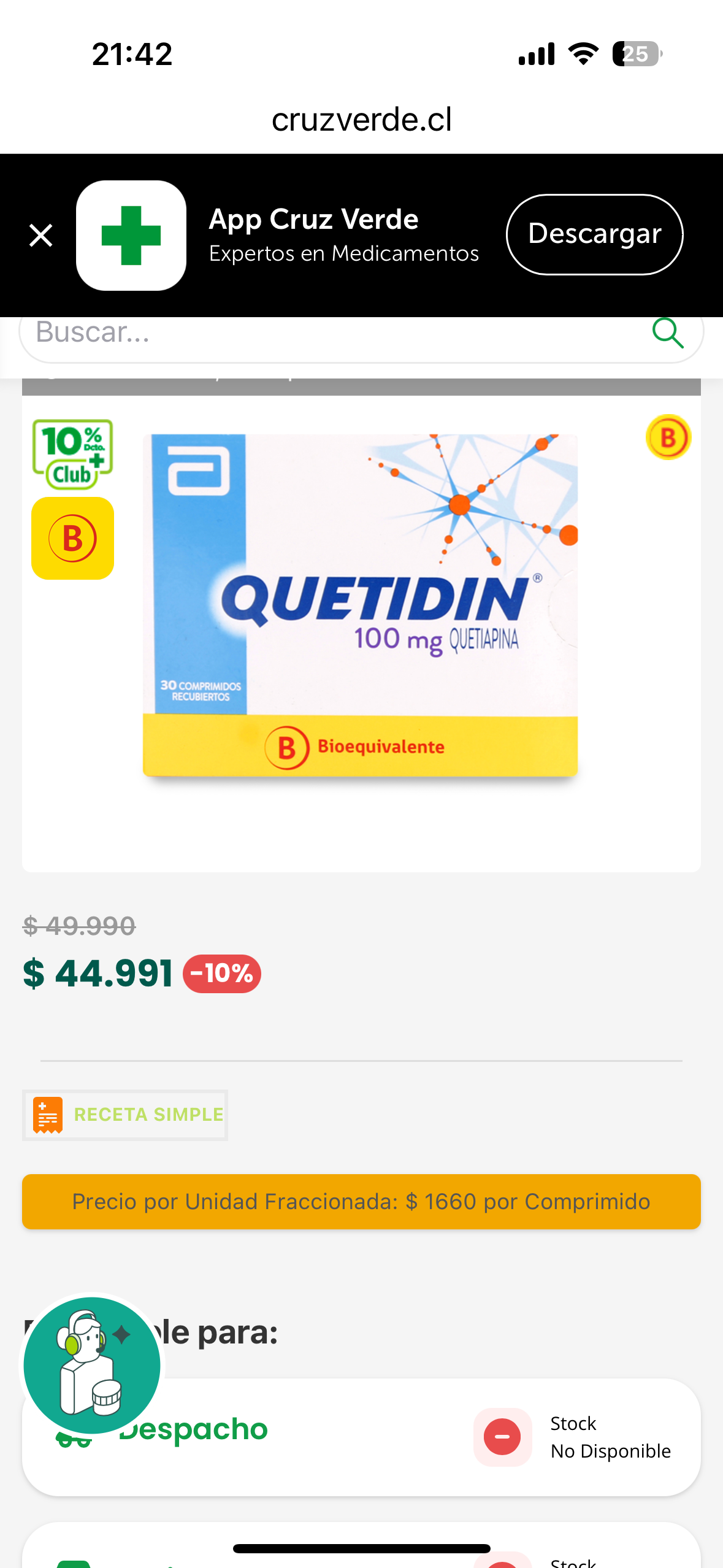 Quetidin 100 mg - 4