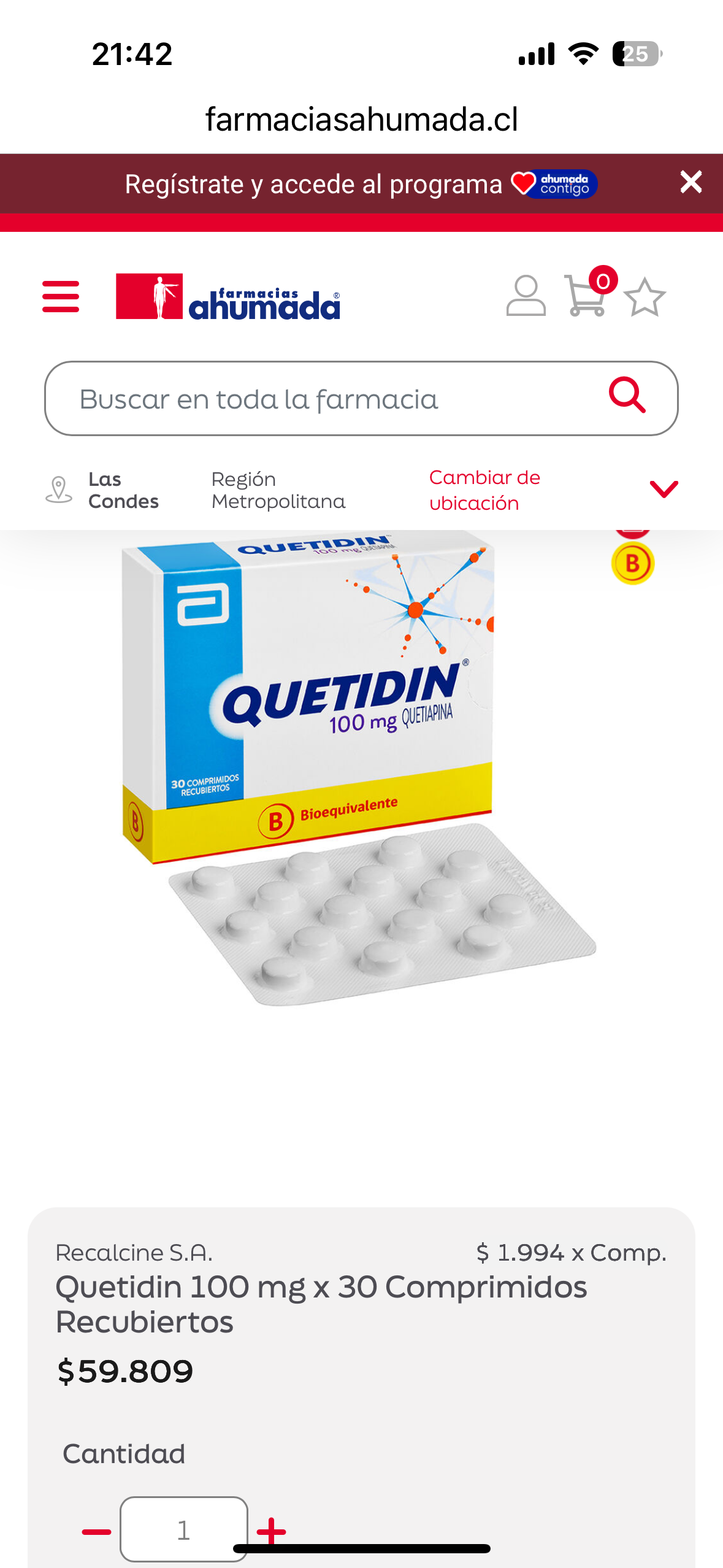 Quetidin 100 mg - 5
