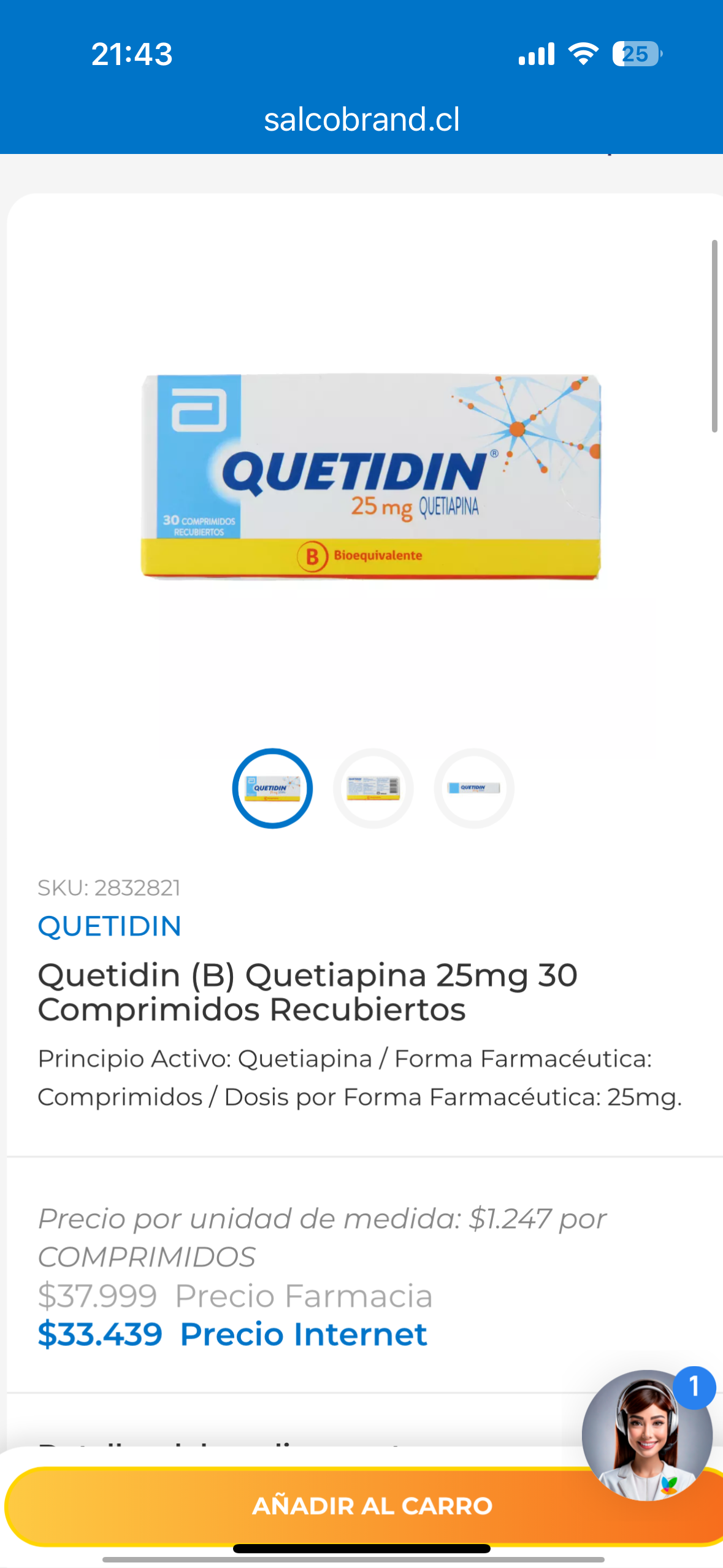 Quetidin 25 mg nuevo - 4