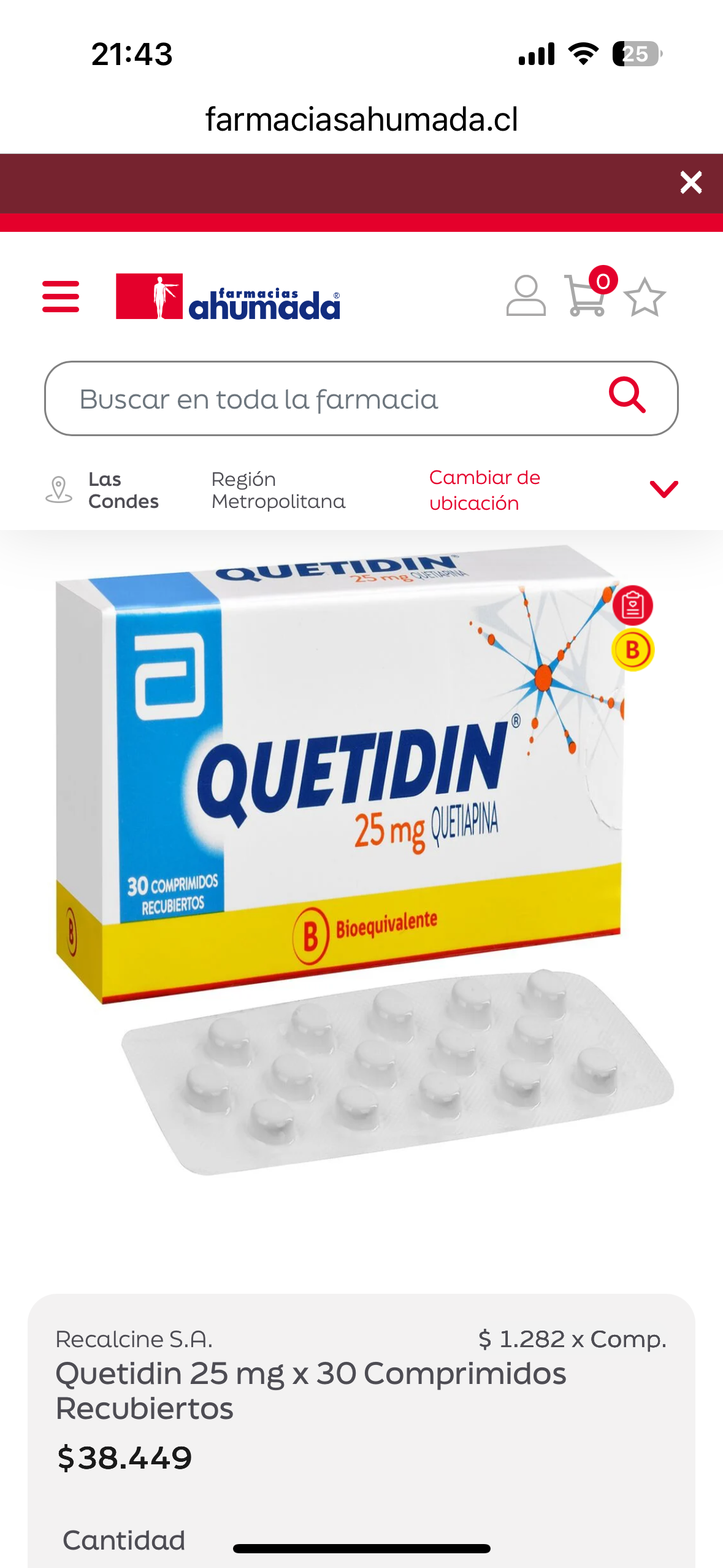 Quetidin 25 mg nuevo - 5
