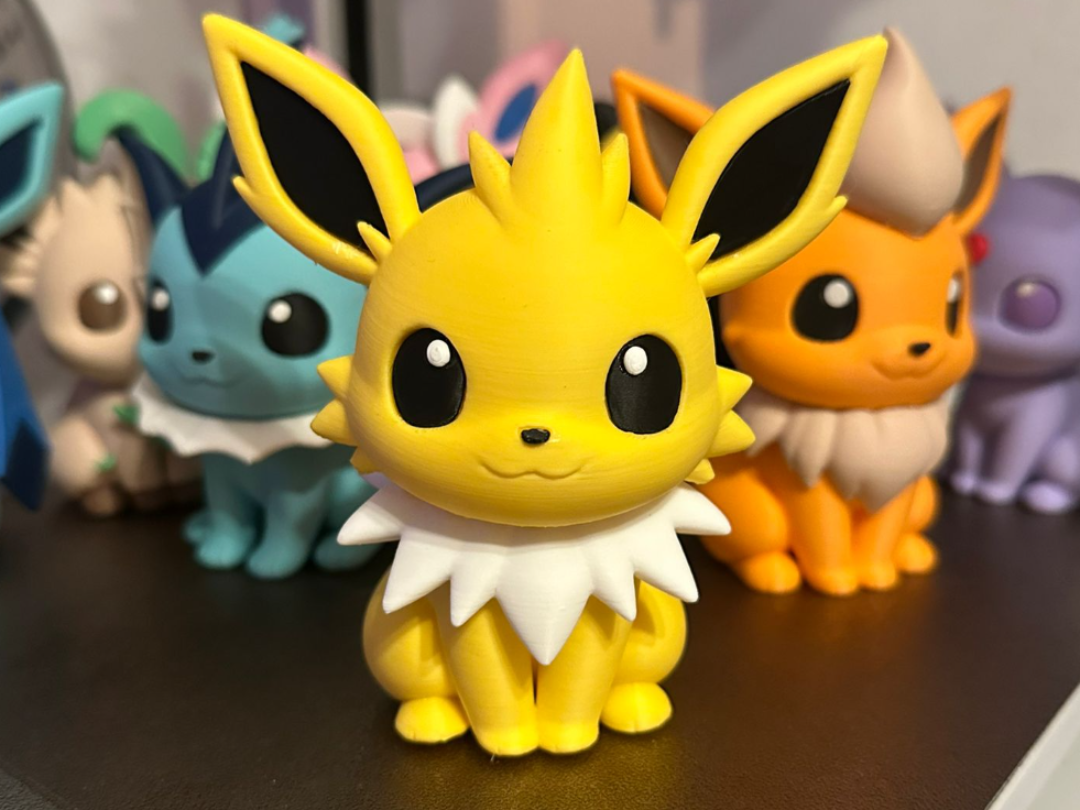 Figura 3D Pokémon Jolteon - miniatura 2