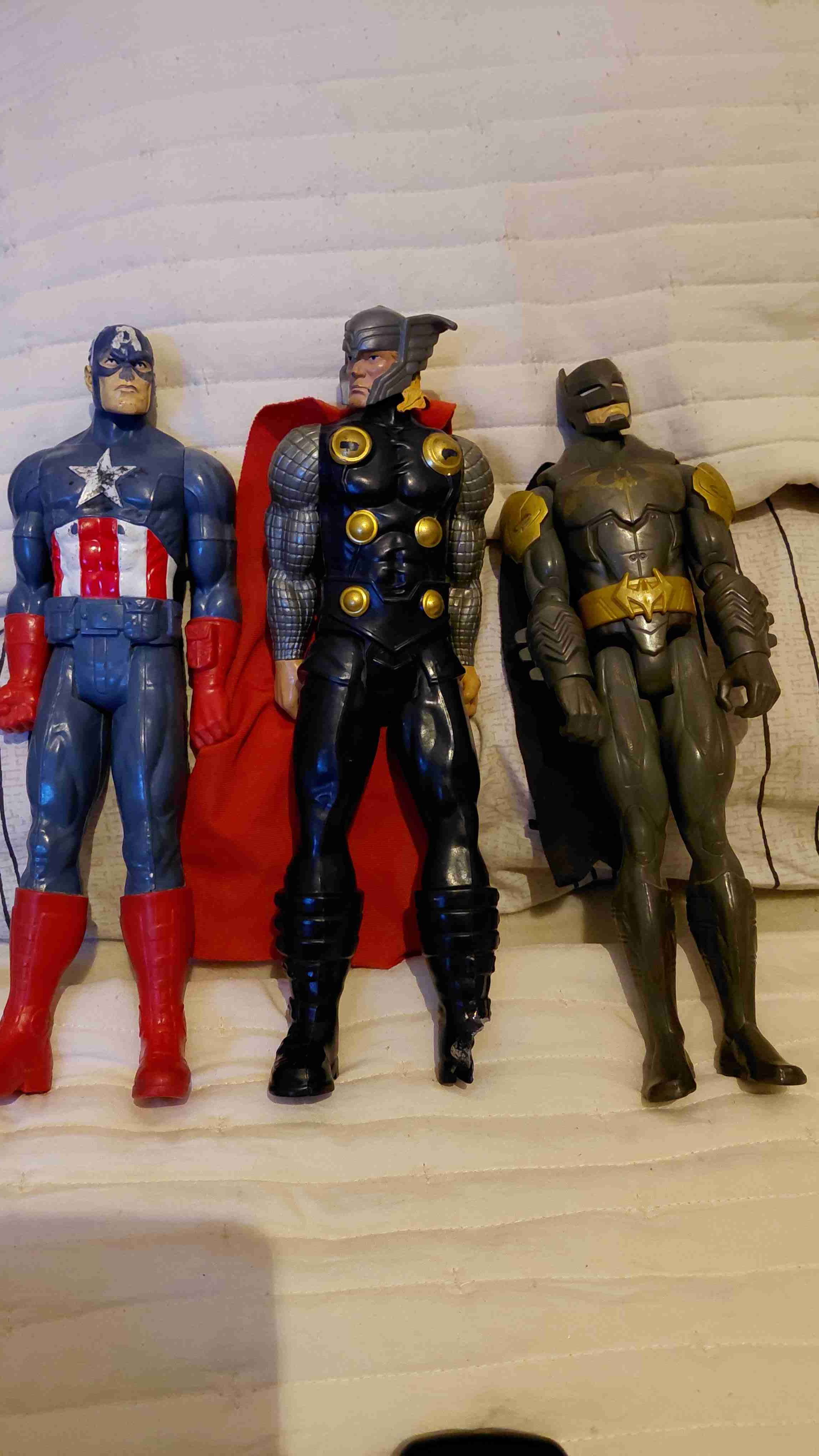 Set de figuras de superhéroes - 1