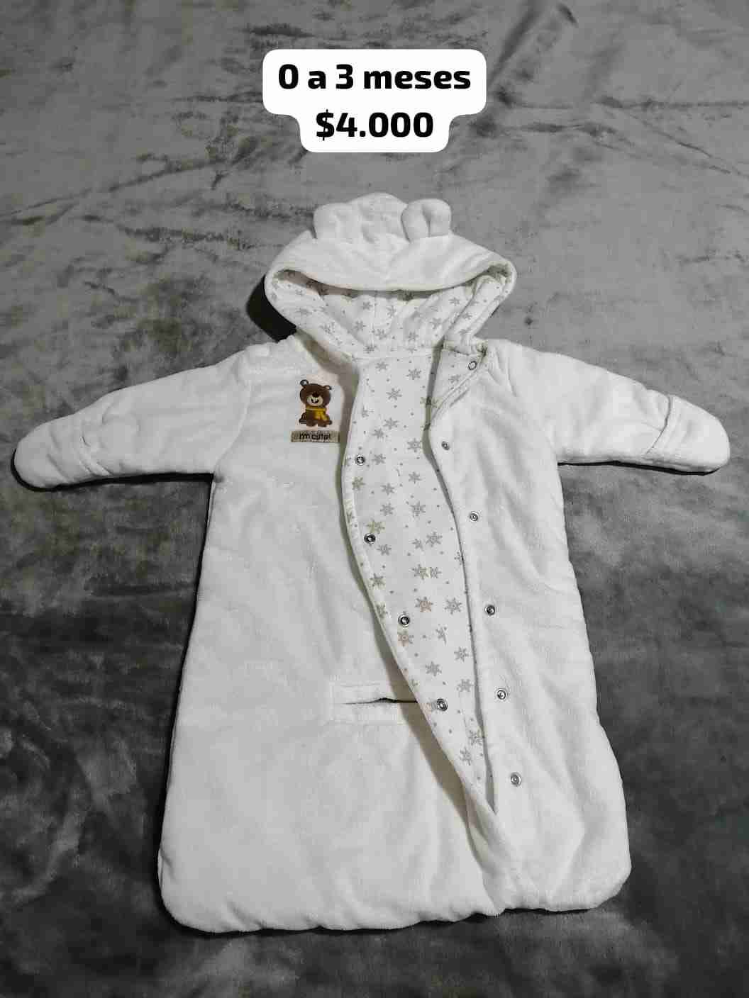 Saco de dormir para bebé 0-3 meses