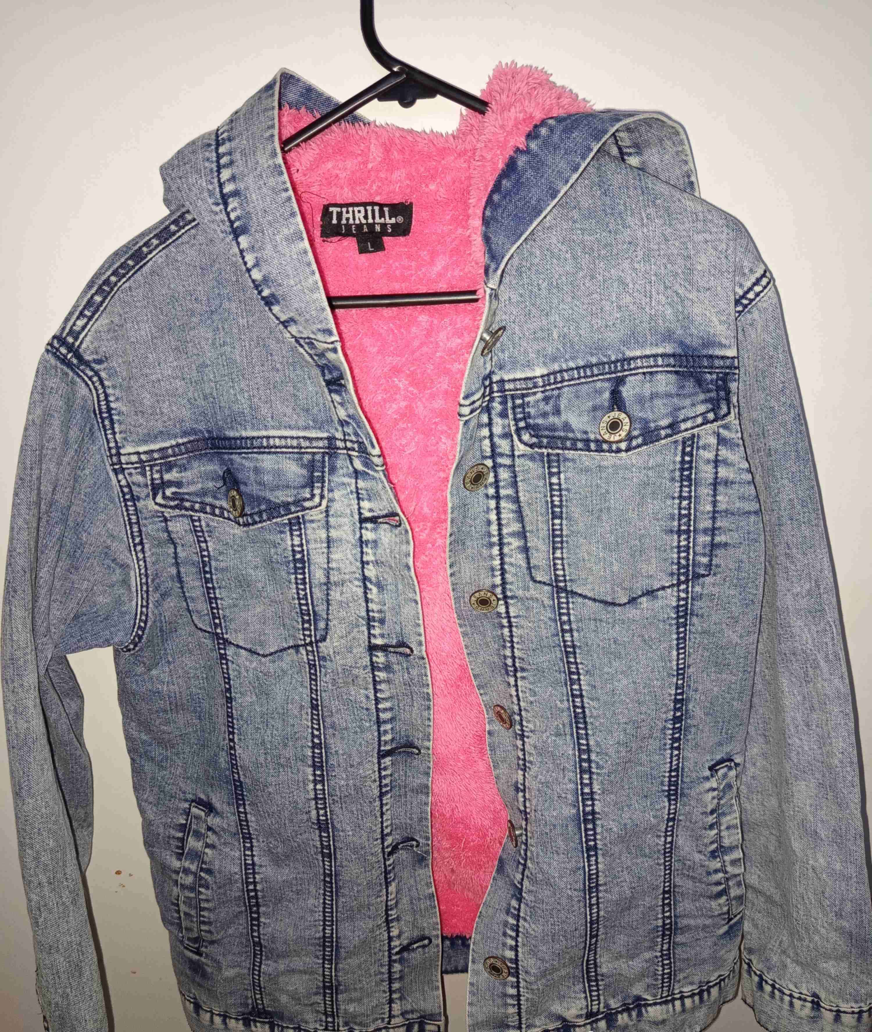 Chaqueta denim azul claro - 4