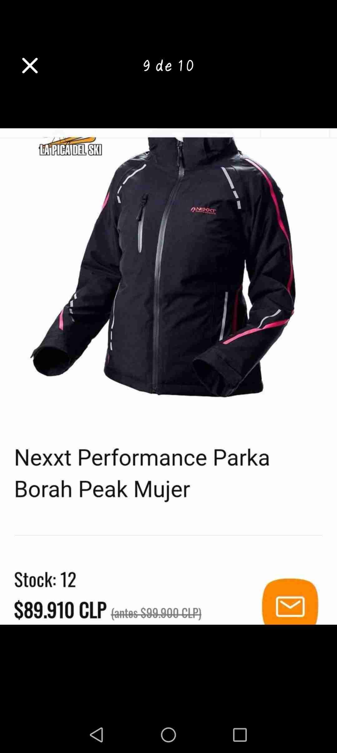 Chaqueta blanca impermeable mujer - miniatura 6