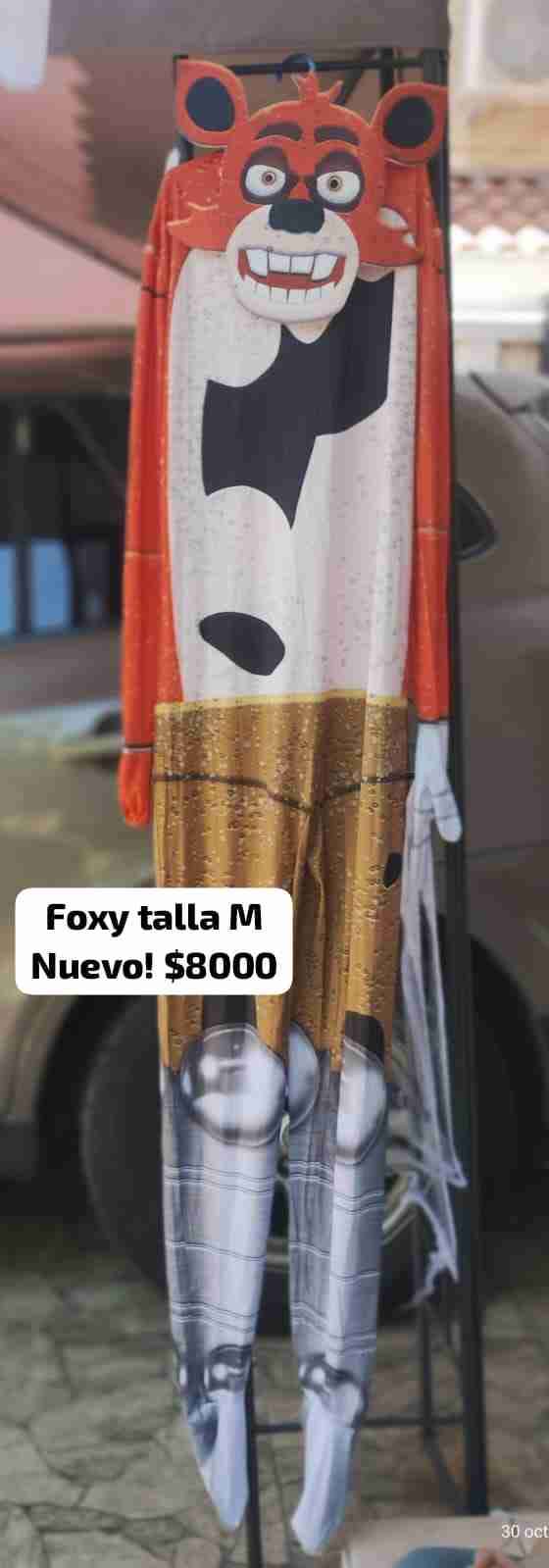 Disfraz Foxy nuevo talla M