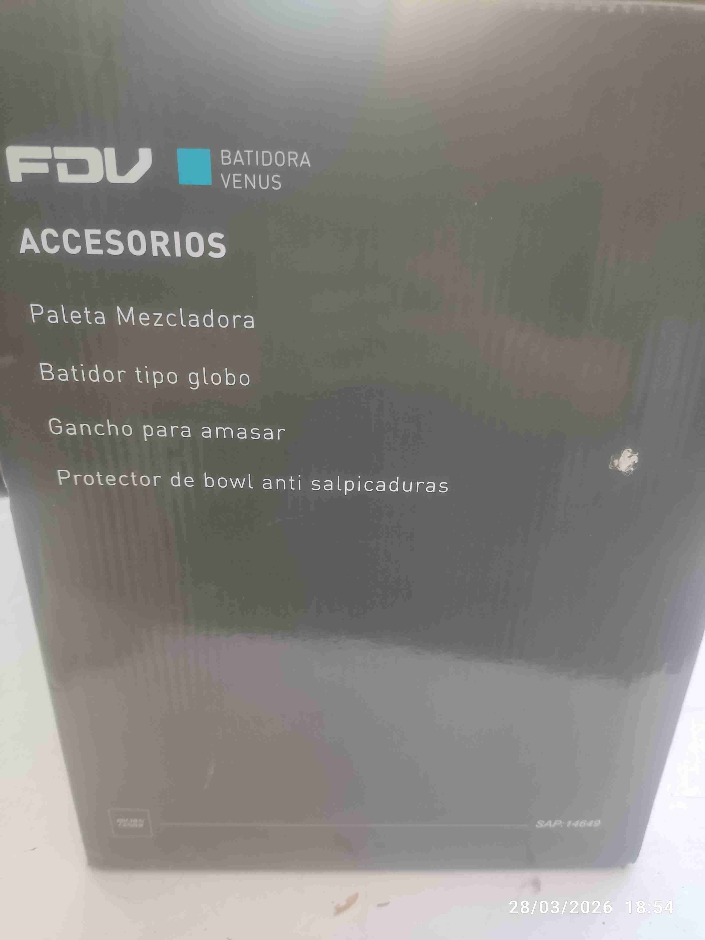 Batidora de pedestal azul - 3