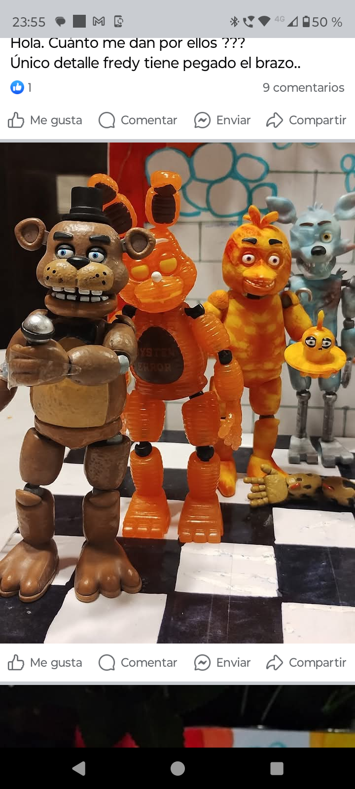 Figuras coleccionables de personajes