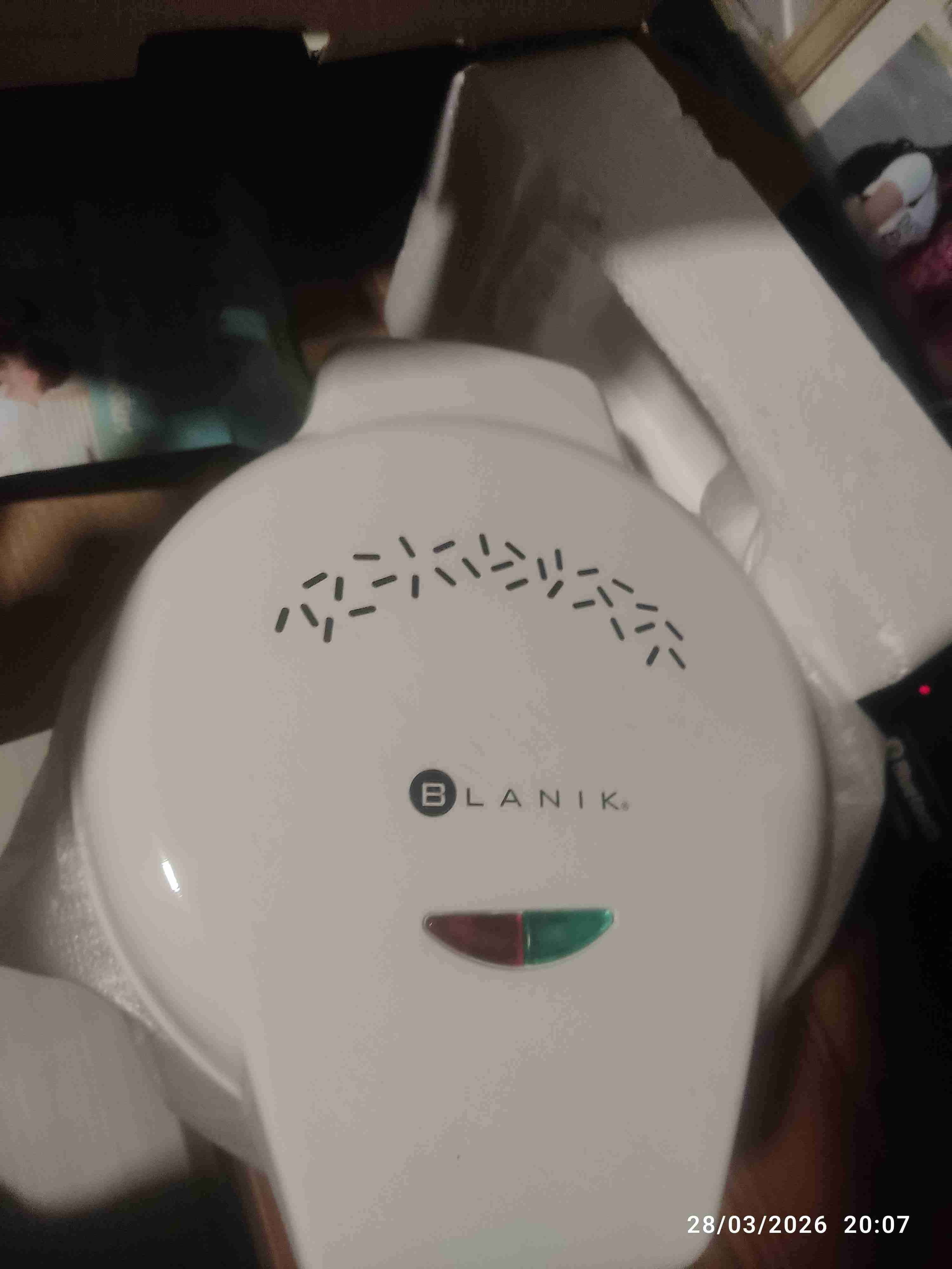 Wafflera Blanik blanca - 1