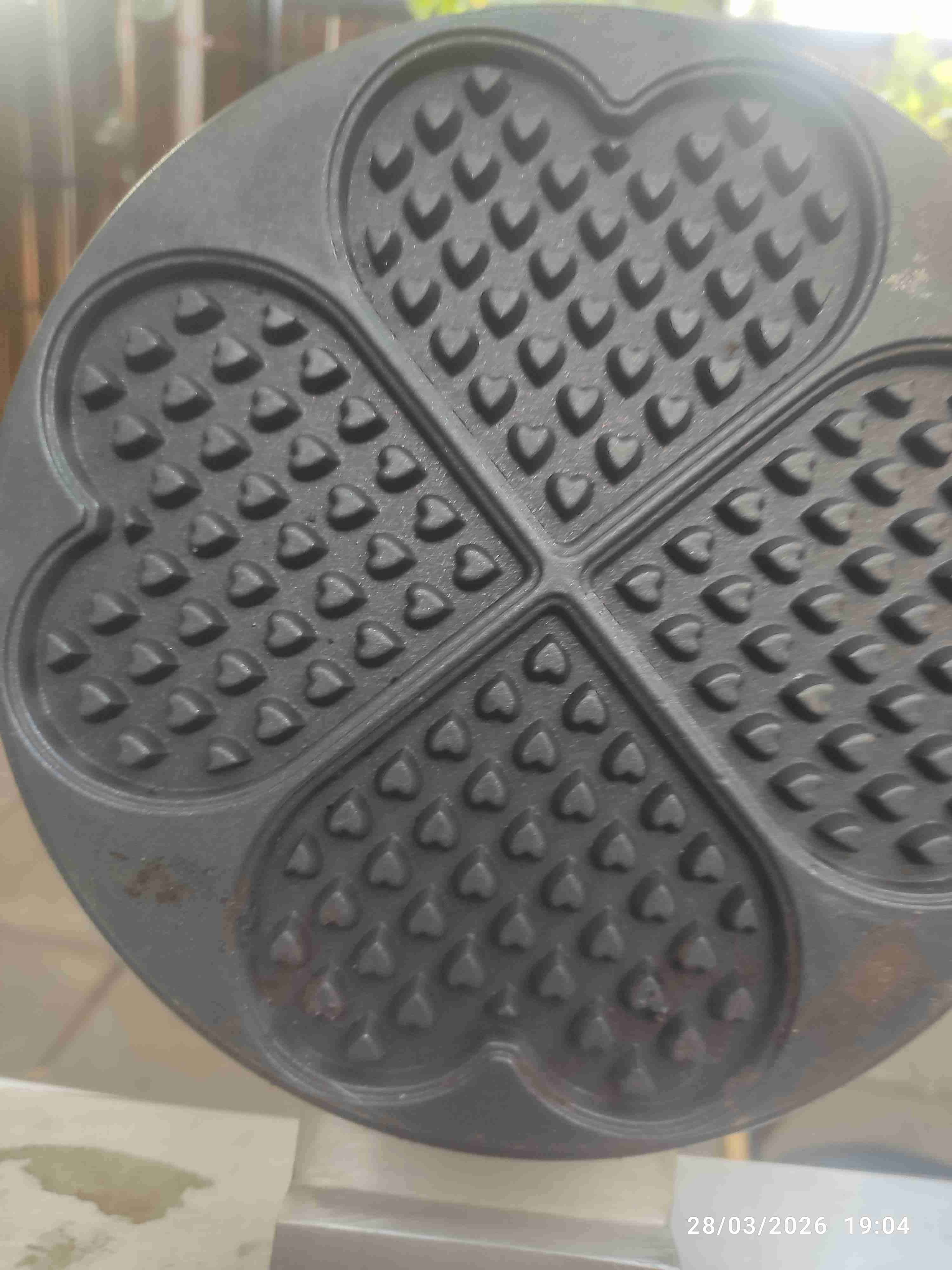 Máquina para waffles corazón - 2
