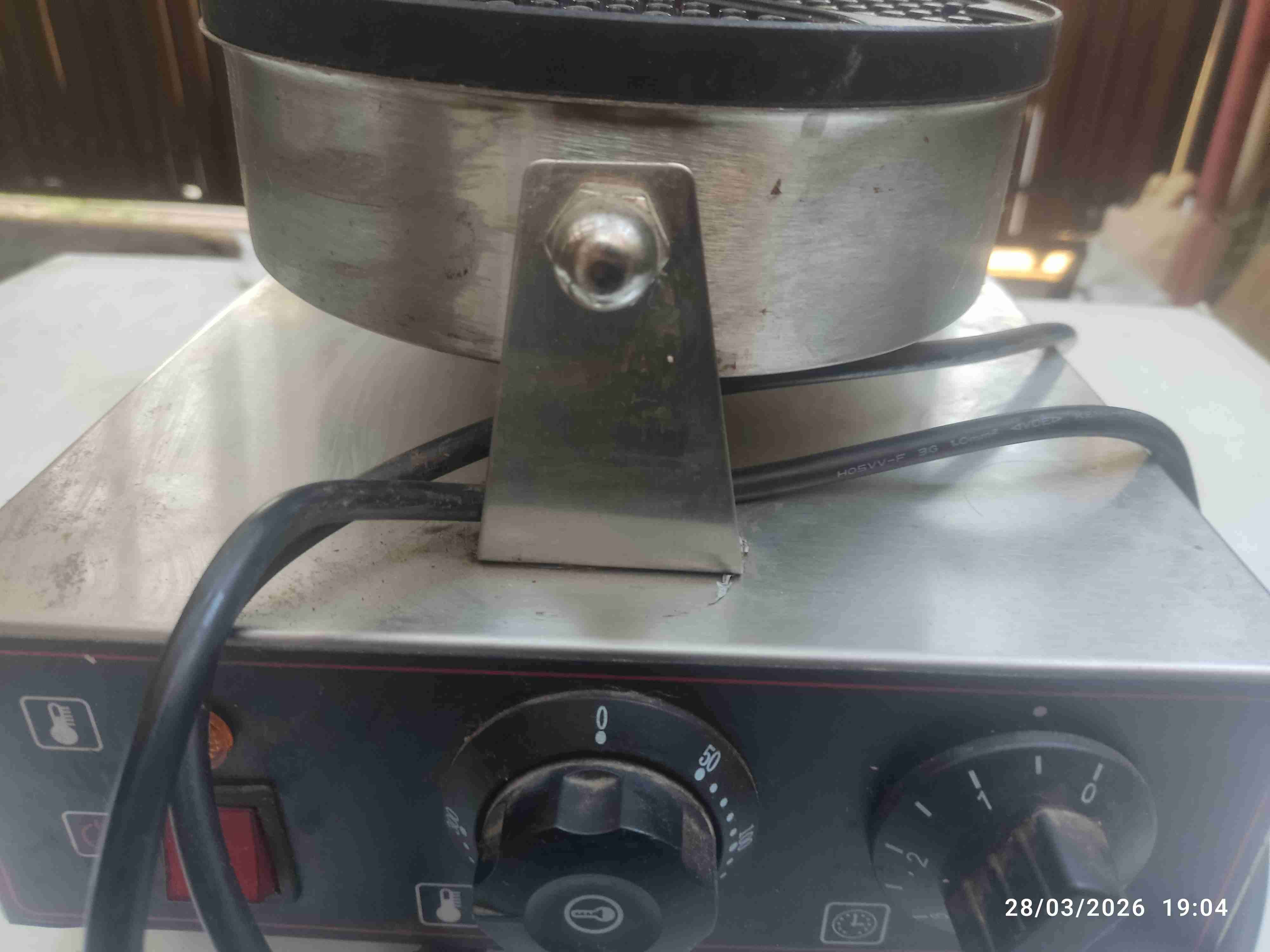 Máquina para waffles corazón - 4