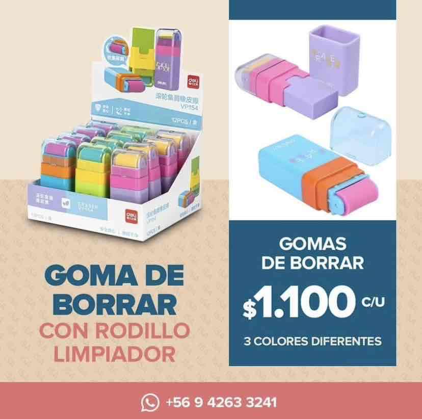 Gomas de borrar con rodillo - 1