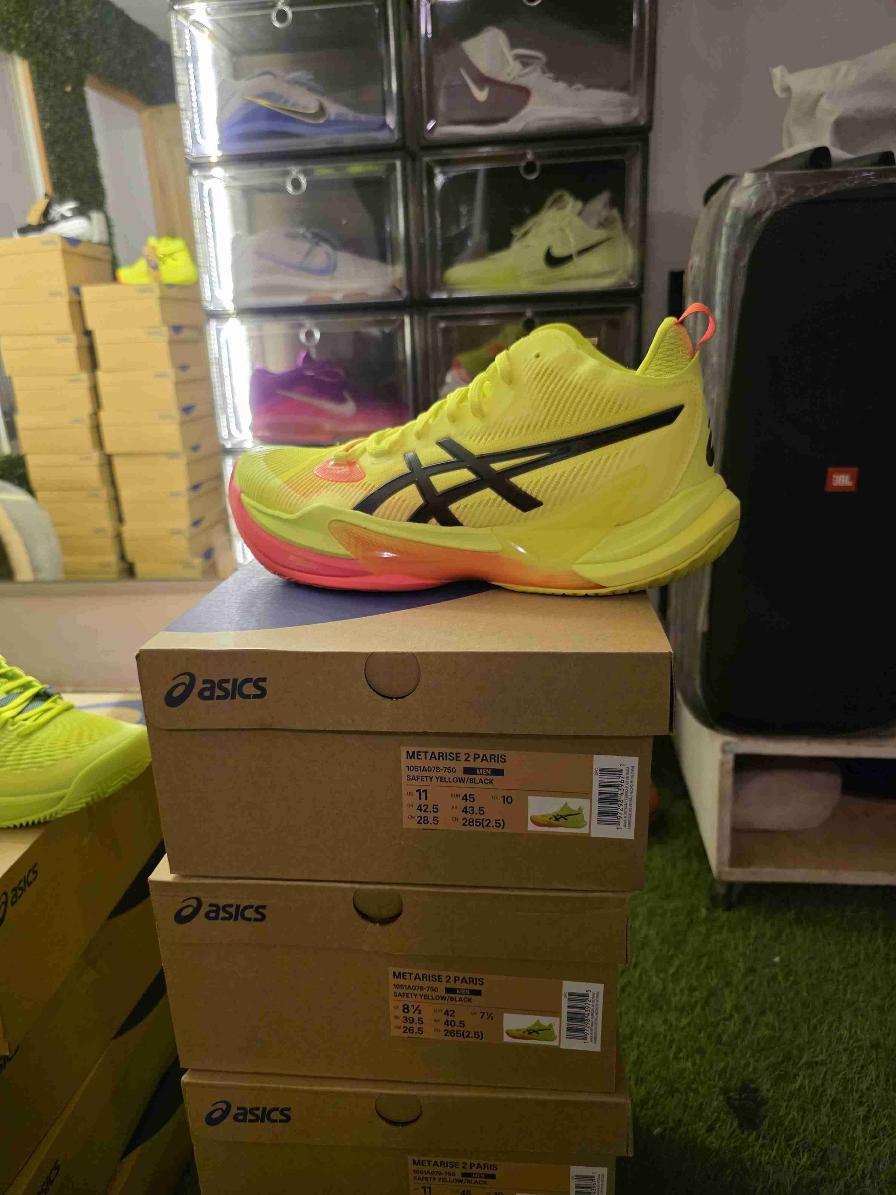 Zapatillas Asics Metarise 2 Paris Amarillas OG