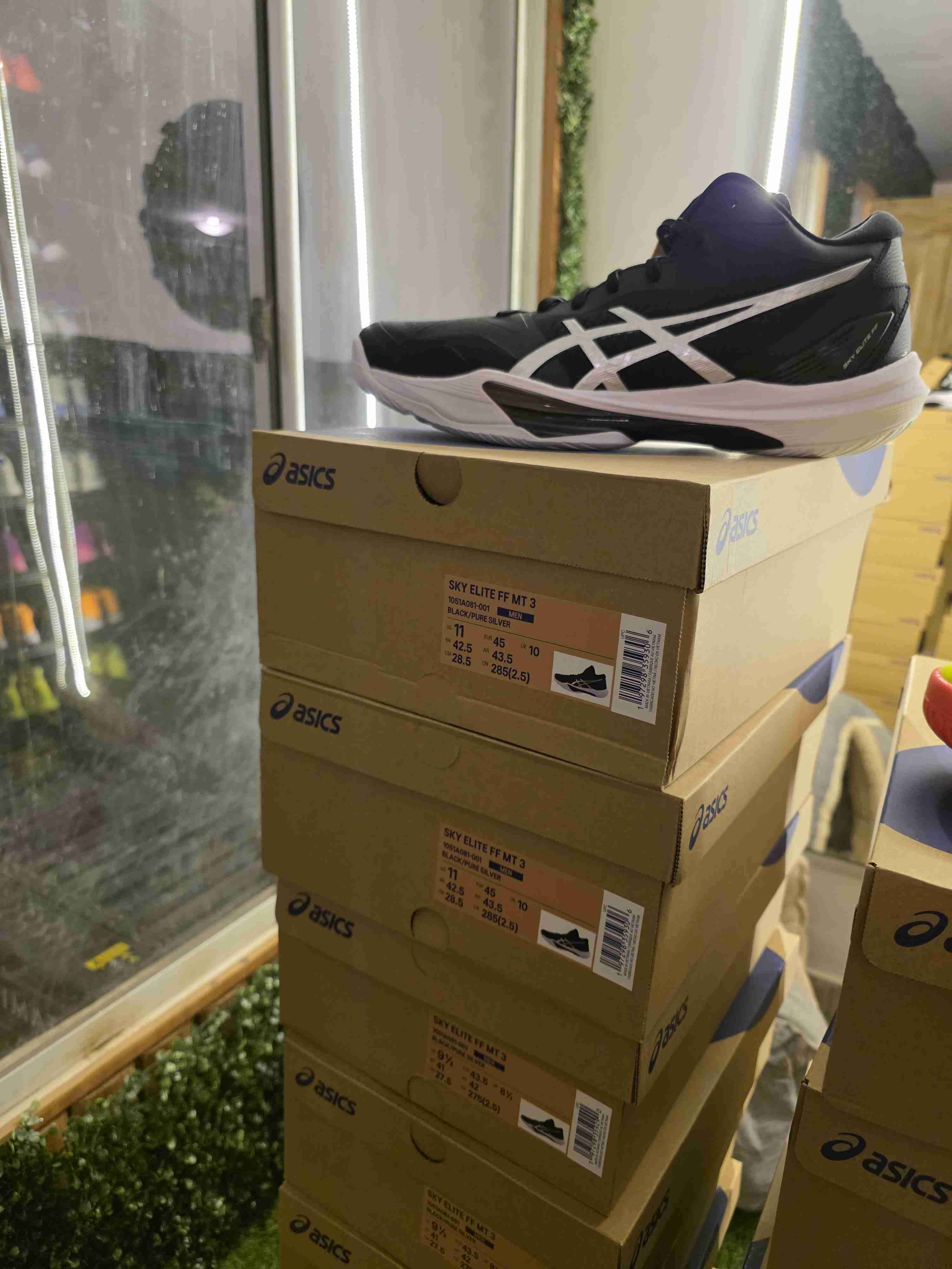 Zapatillas deportivas Asics negras