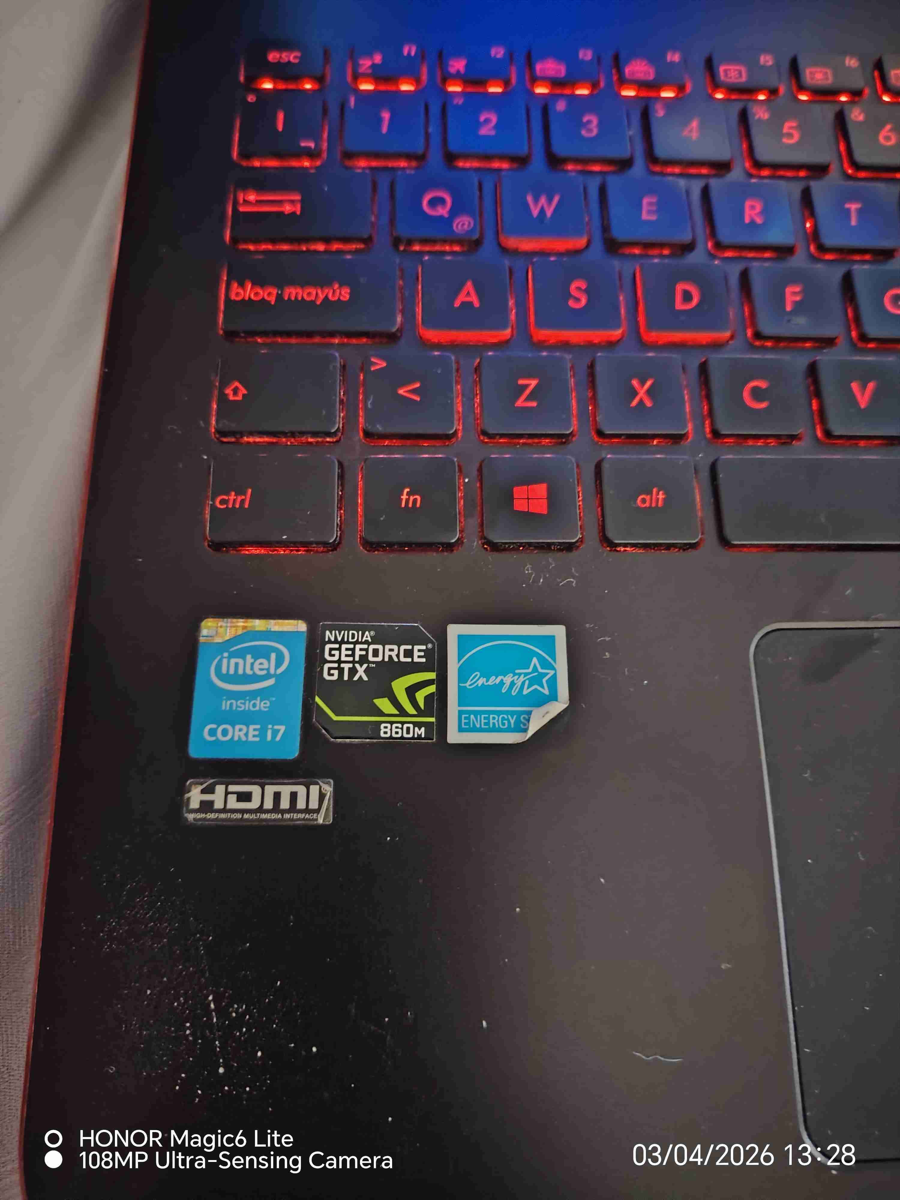 Notebook ASUS ROG Gamer - miniatura 4