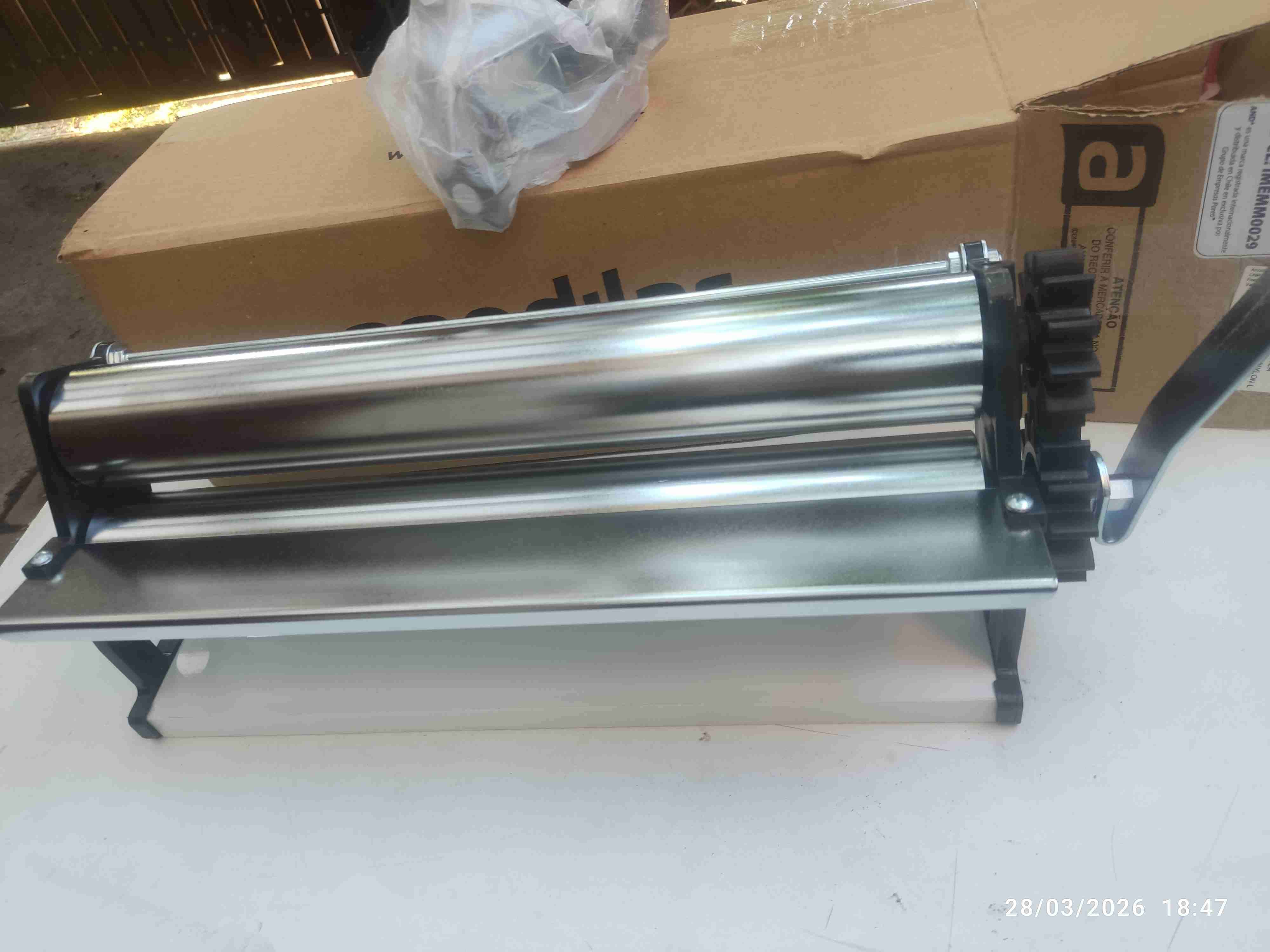 Sobadora manual Rodillo cromado multifunción - 2