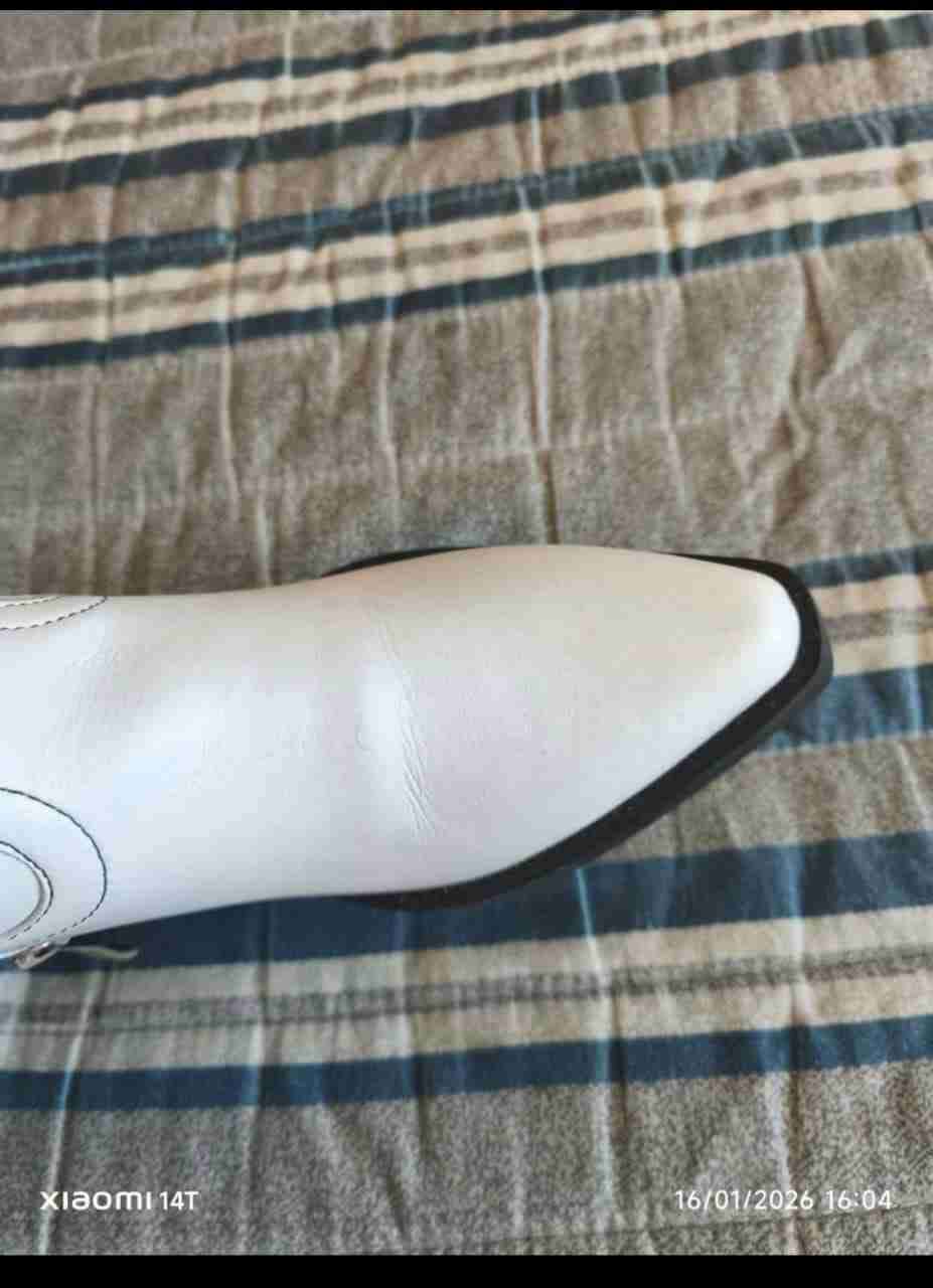 Botas vaqueras blancas - 2