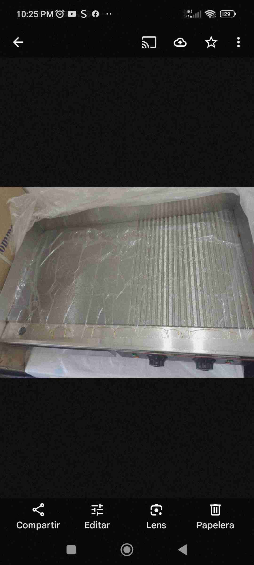 Plancha industrial de acero inoxidable Ecobeck - 3