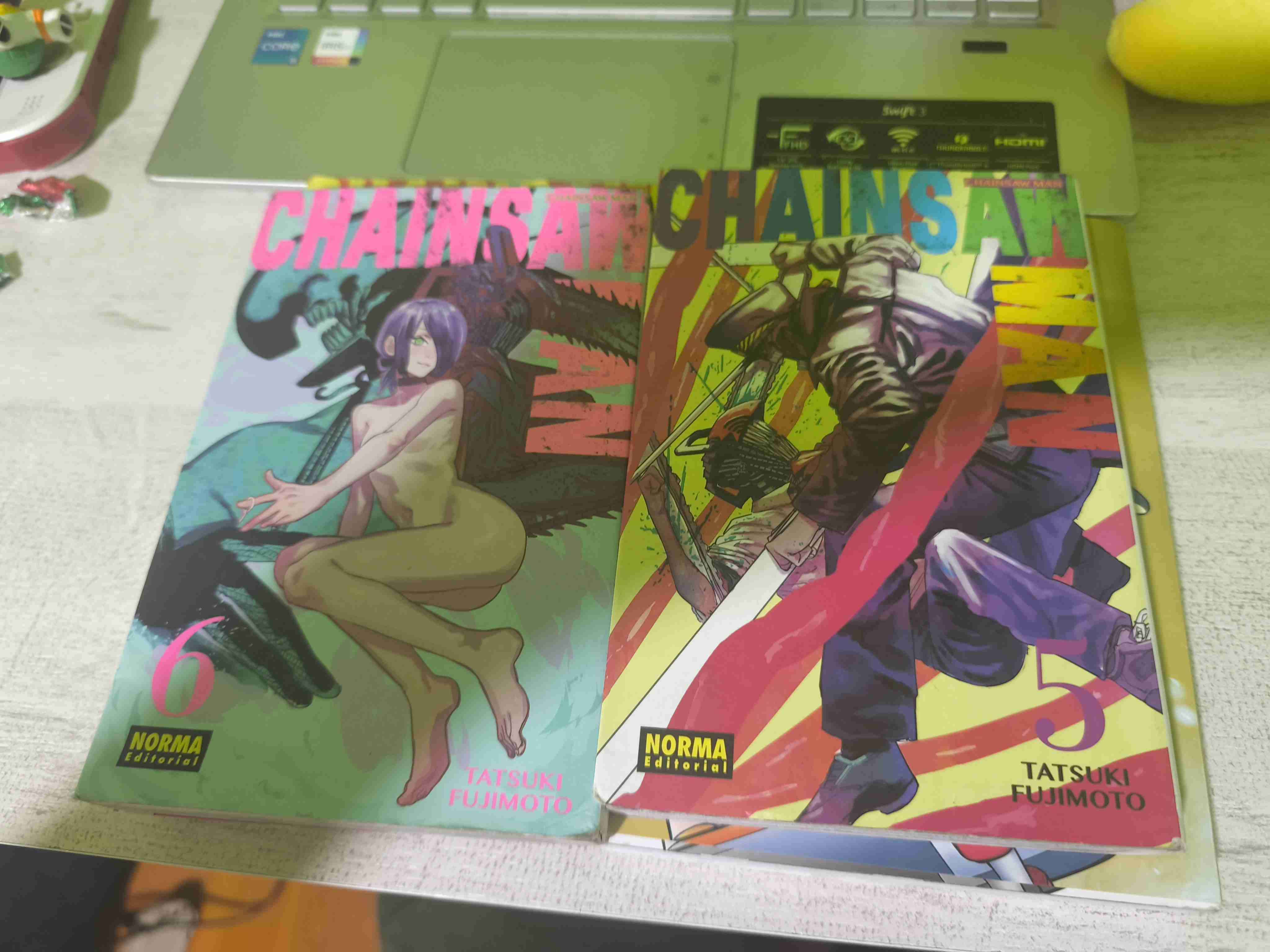 Mangas Chainsaw Man 5 y 6 - 2