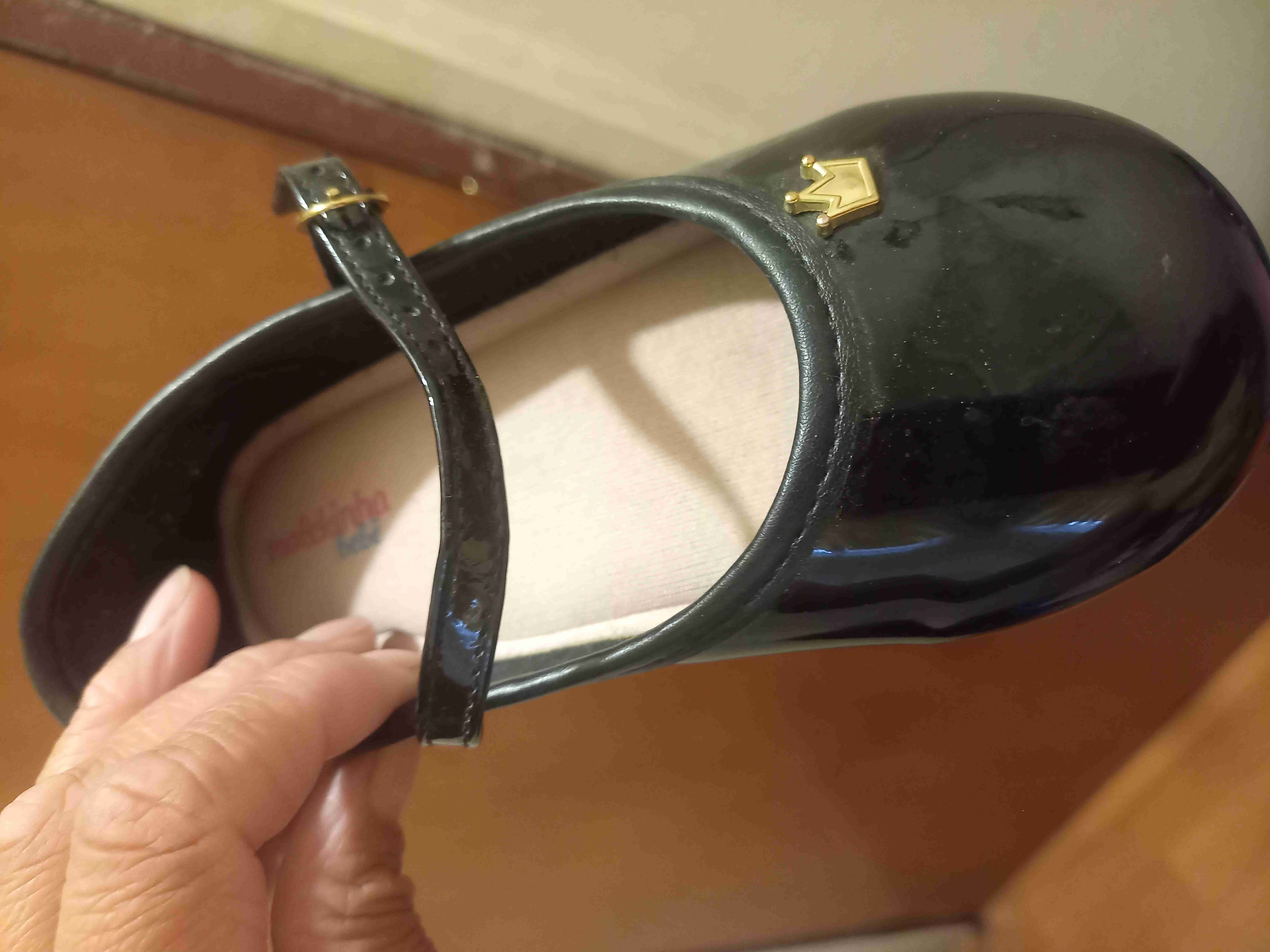 Zapato charol niña negro 25 - 1