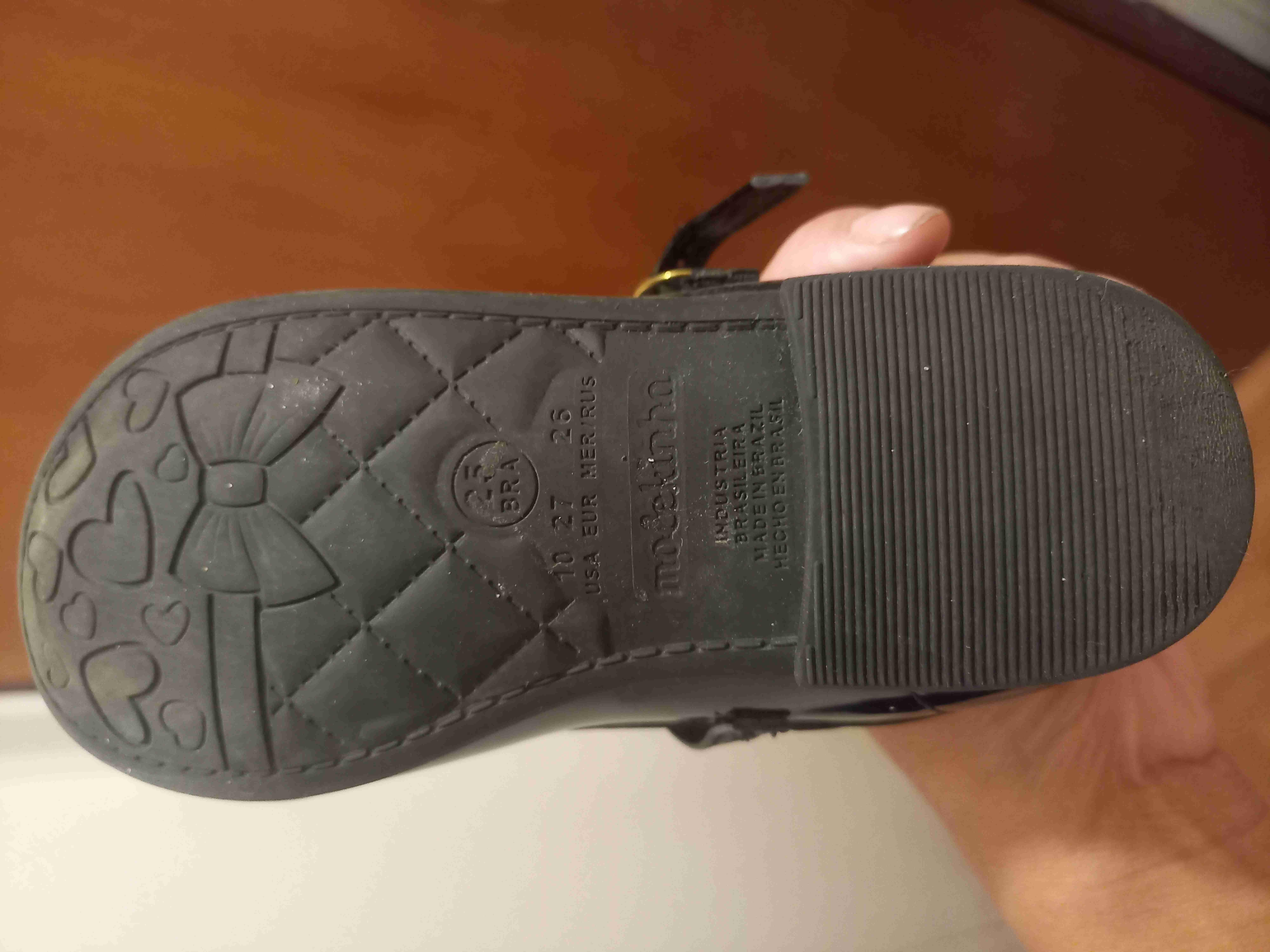 Zapato charol niña negro 25 - 2