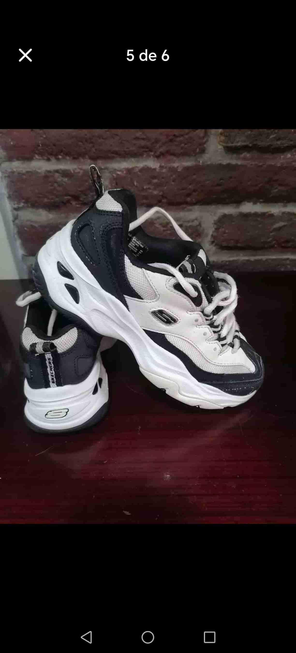 Zapatillas blancas Skechers D'Lites - miniatura 5