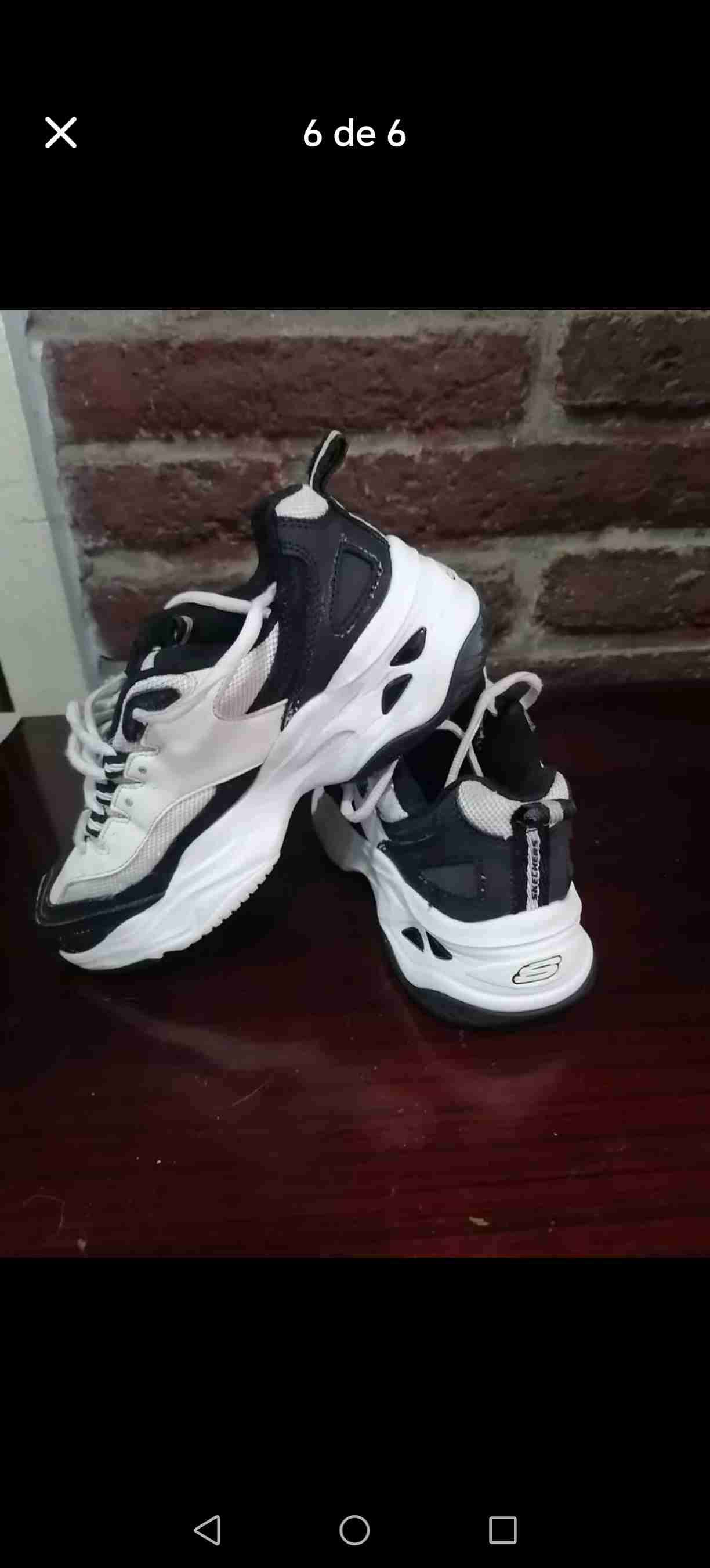 Zapatillas blancas Skechers D'Lites - miniatura 6